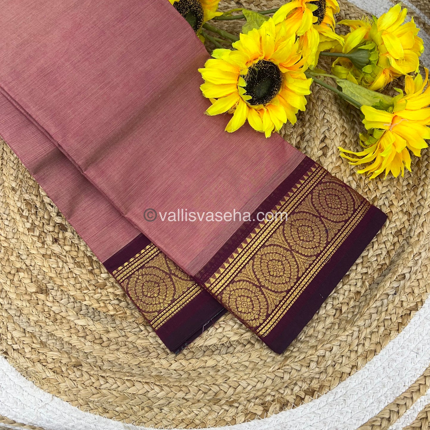 Kanchi Cotton Saree - VVKCS009