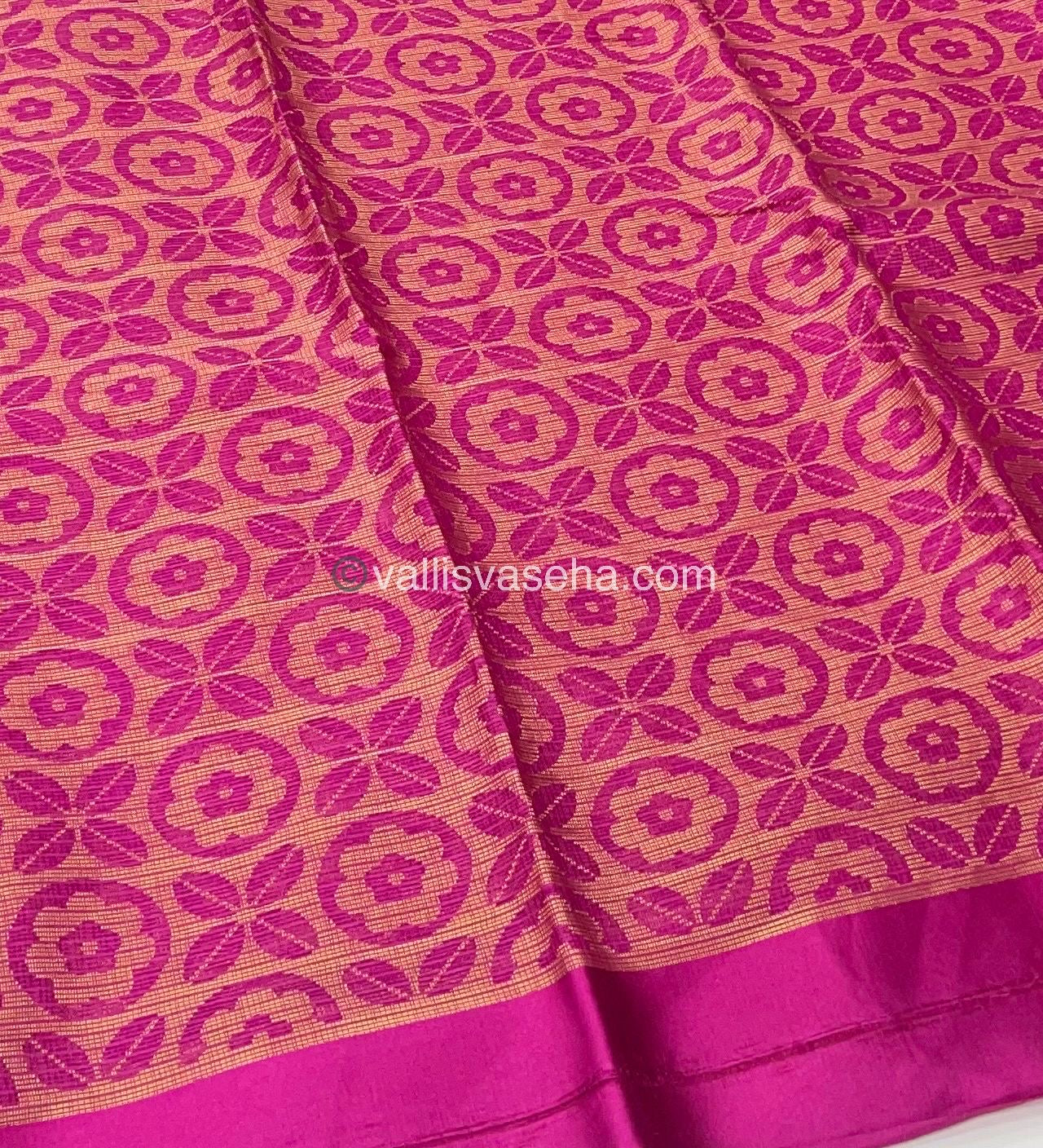 Mixed Cotton Brasso Saree - VVBS001
