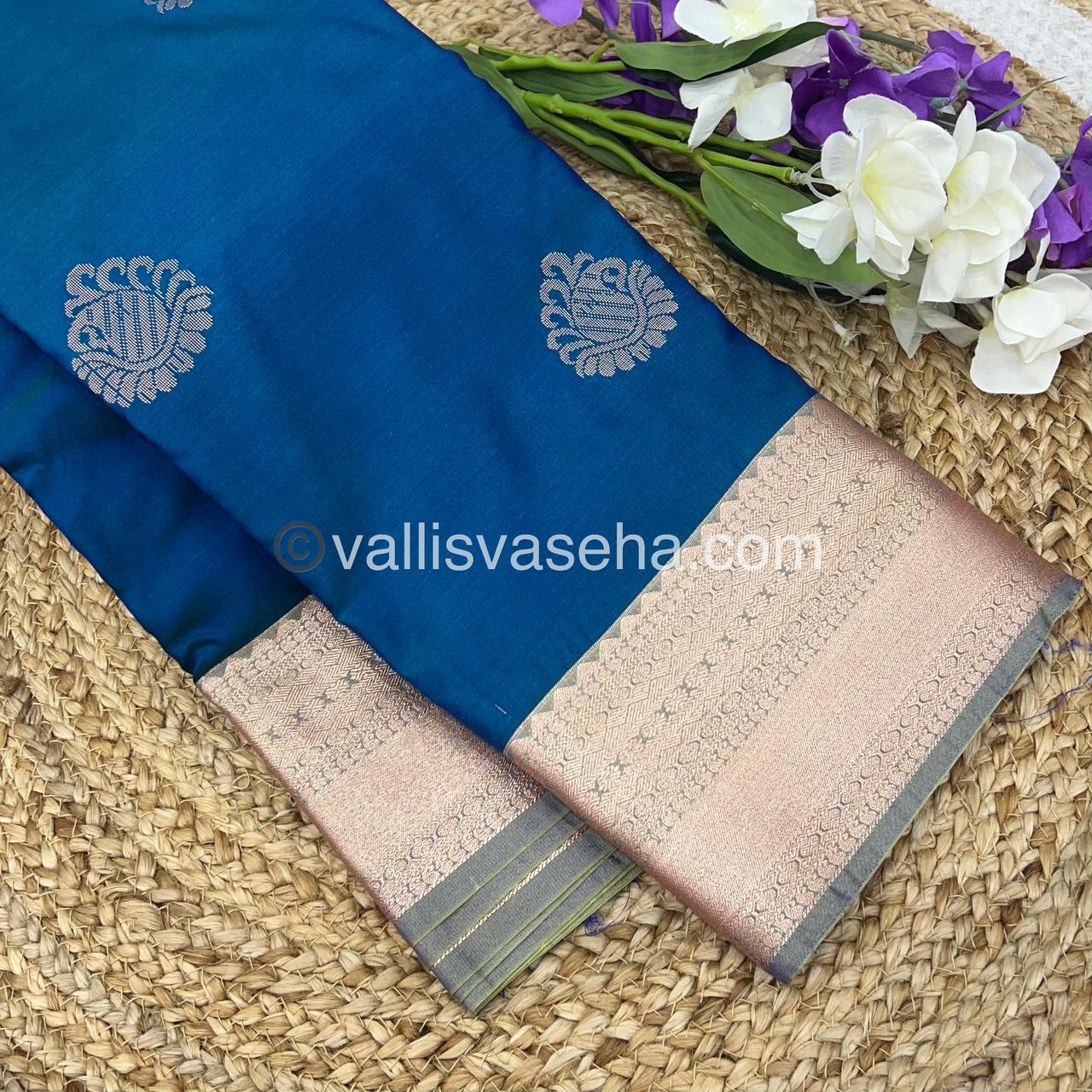 Semi Kanchipuram Soft Silk - VVSSS008