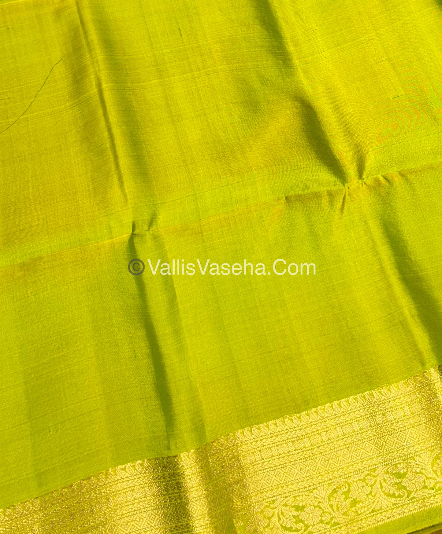 Pure Soft Silk Saree - Kanchi Border - VVPSS033