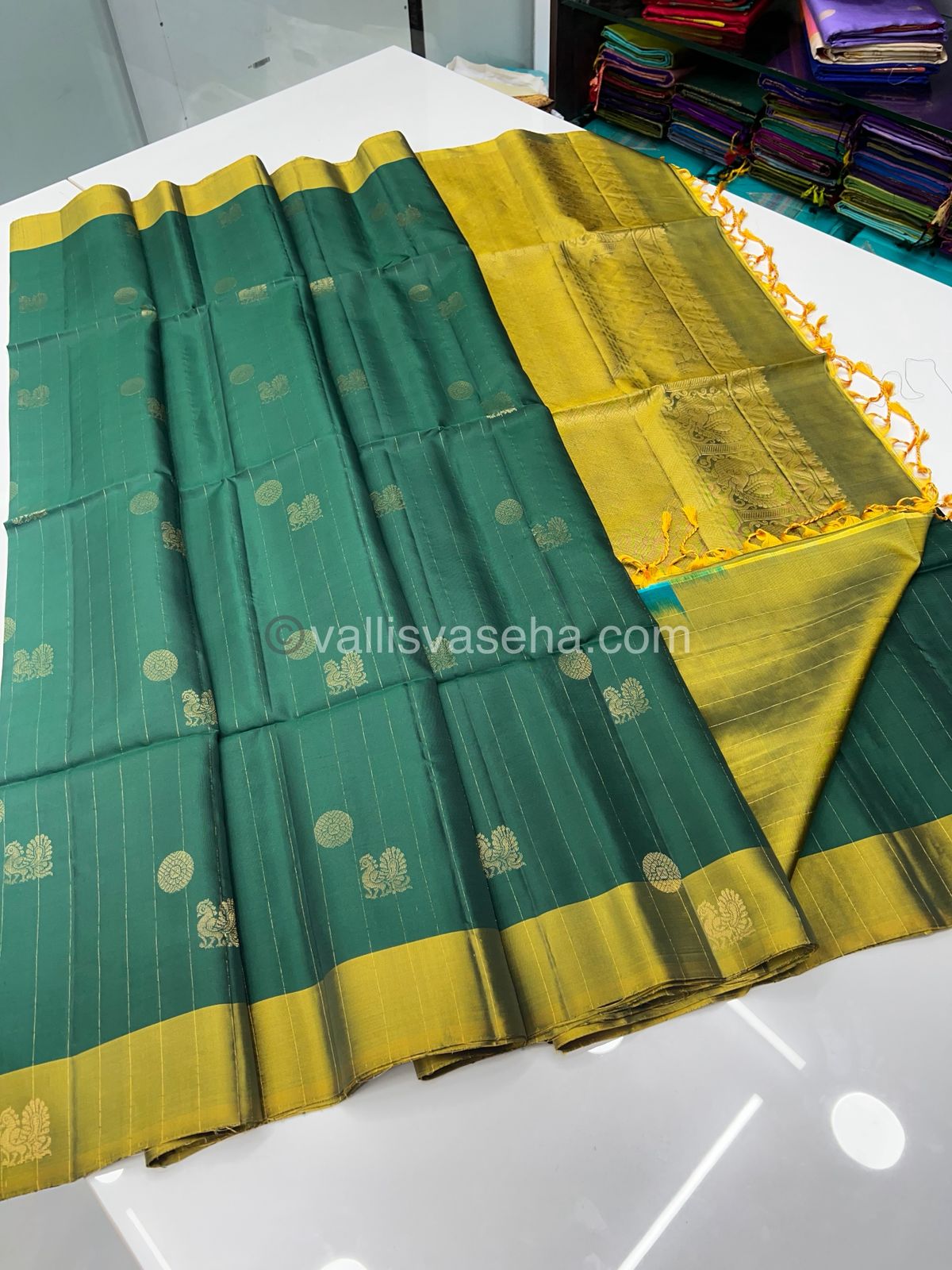 Half Mix - Pure Soft Silk Saree - VVPSS030