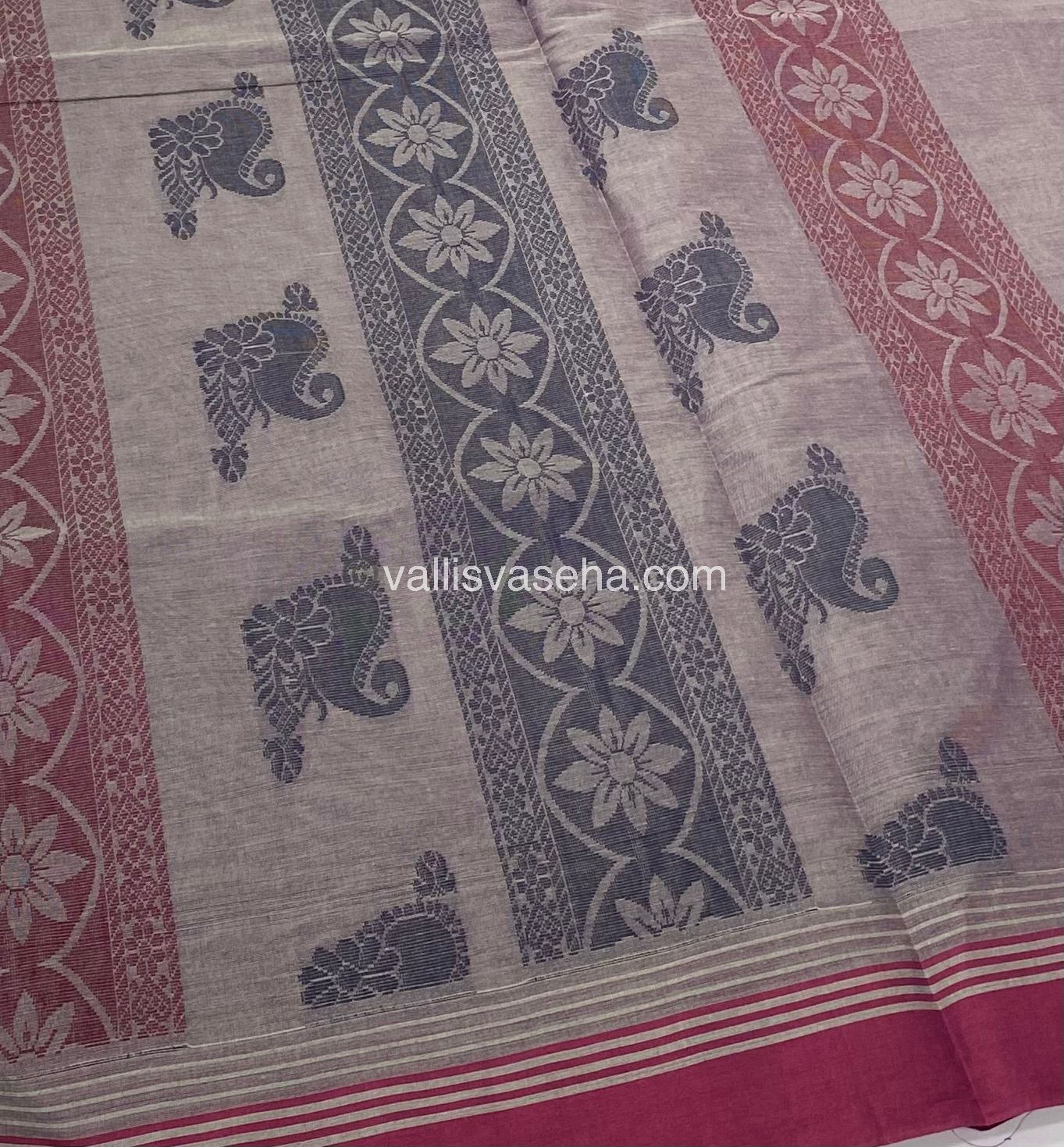 Handloom South Cotton Saree - VVSCS001