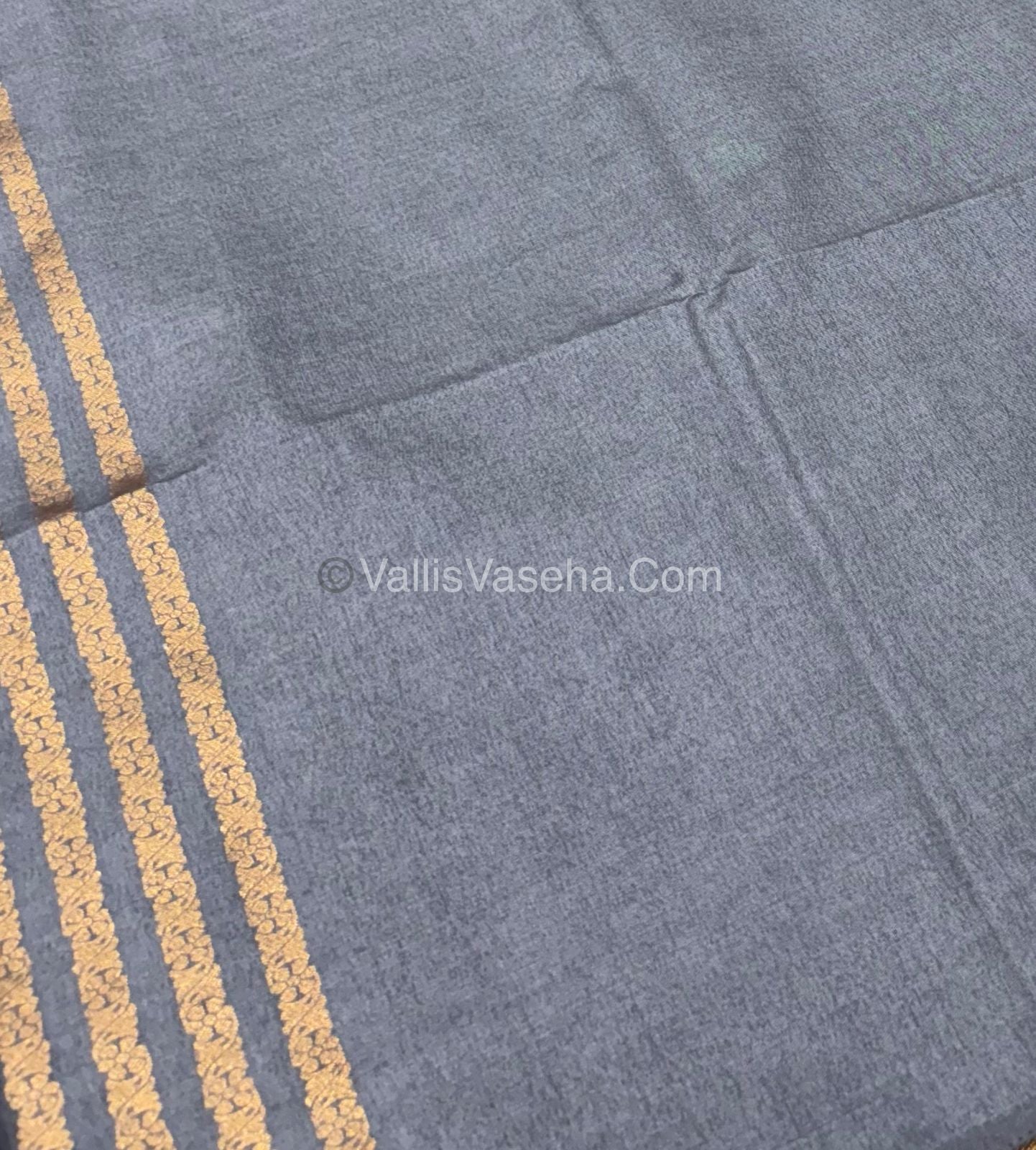 Mulberry Semi Silk - Grey Shade - VVMSS001