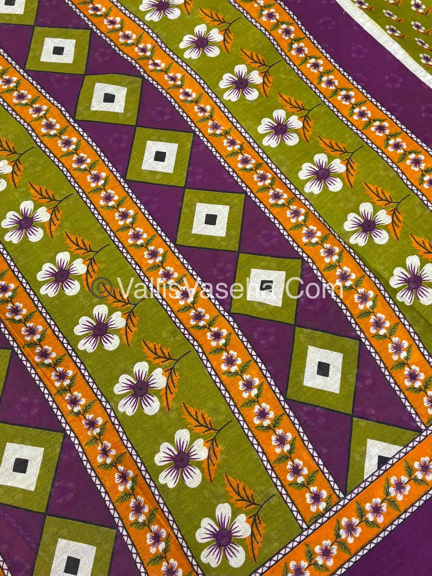 Pure Cotton Voile Saree | VVPVC001