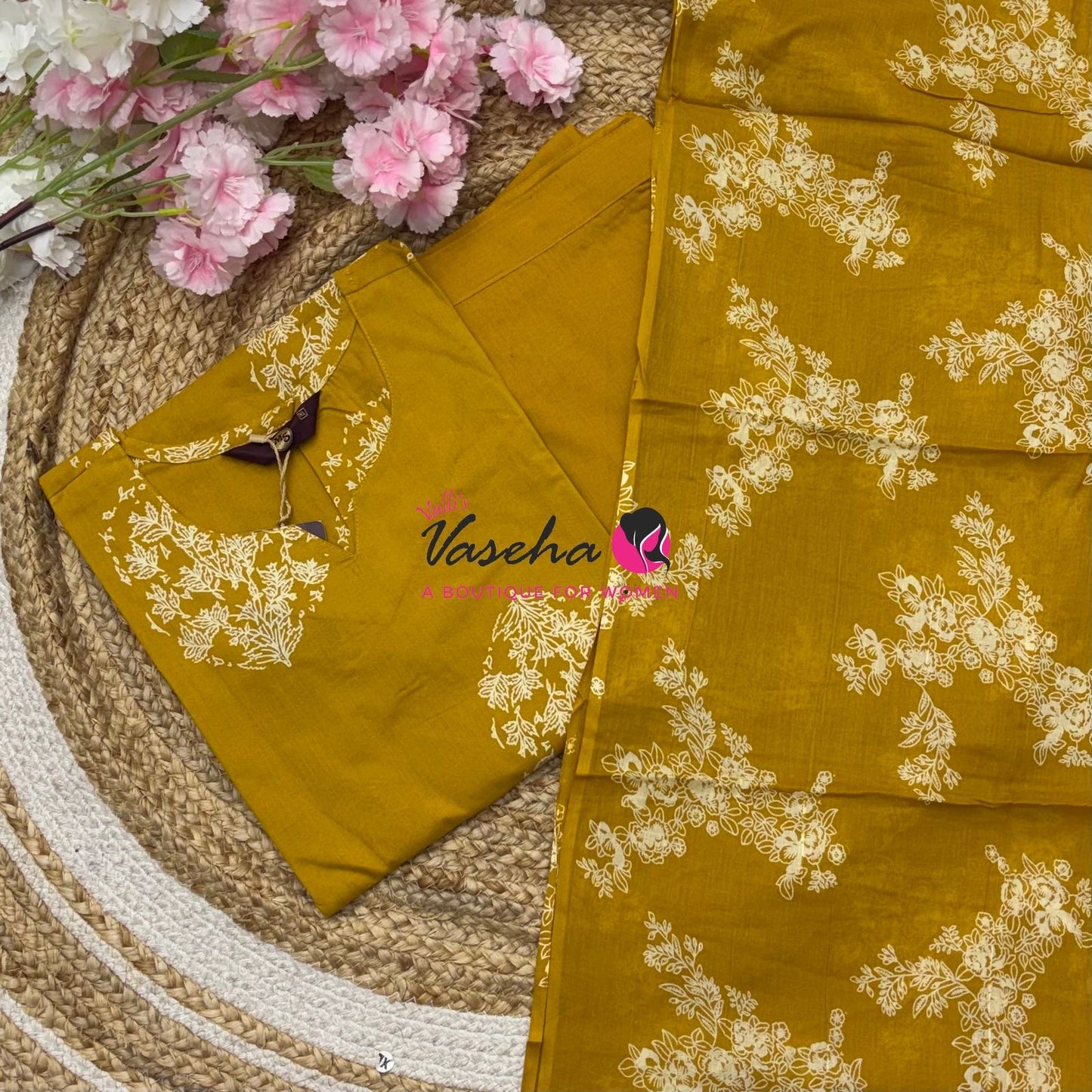 Readymade 3pc Set - Cotton - VVRMS017
