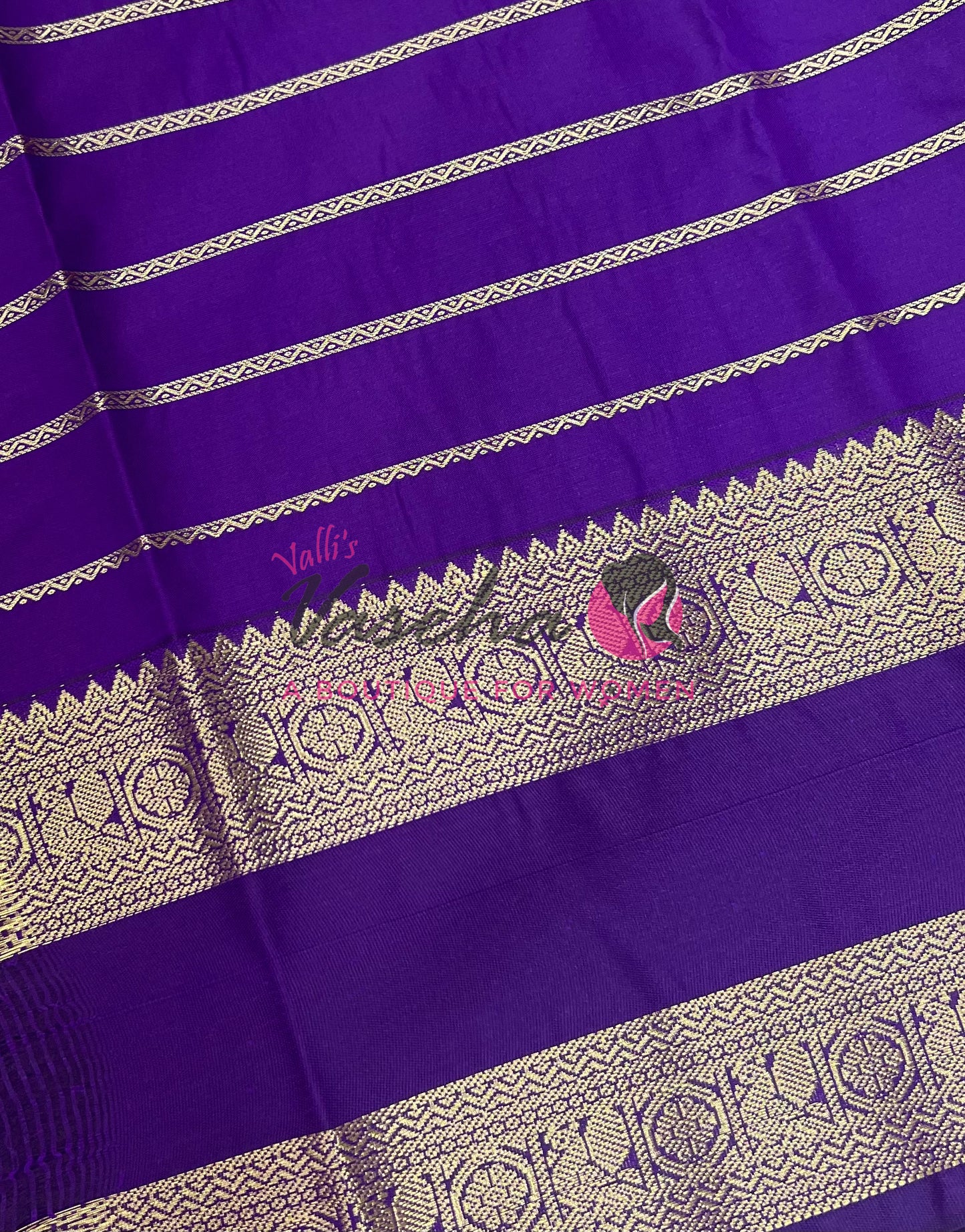 Semi Bridal Kanchi Silk - Korvai - Premium- VVSKS008