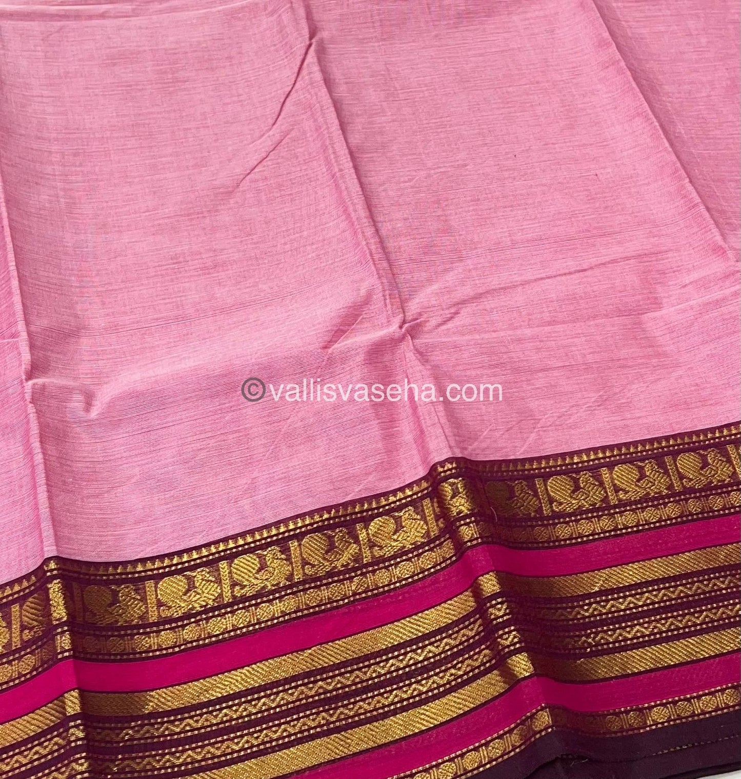 Kanchi Cotton Saree - VVKCS009