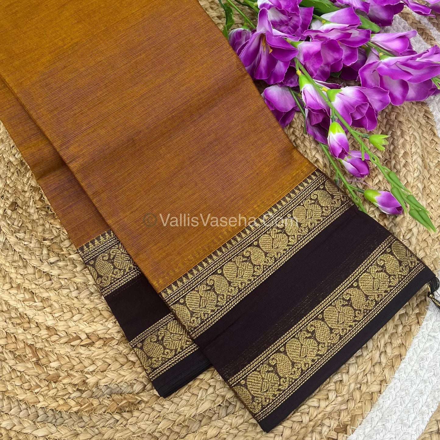 Kanchi Cotton Saree - VVKCS009