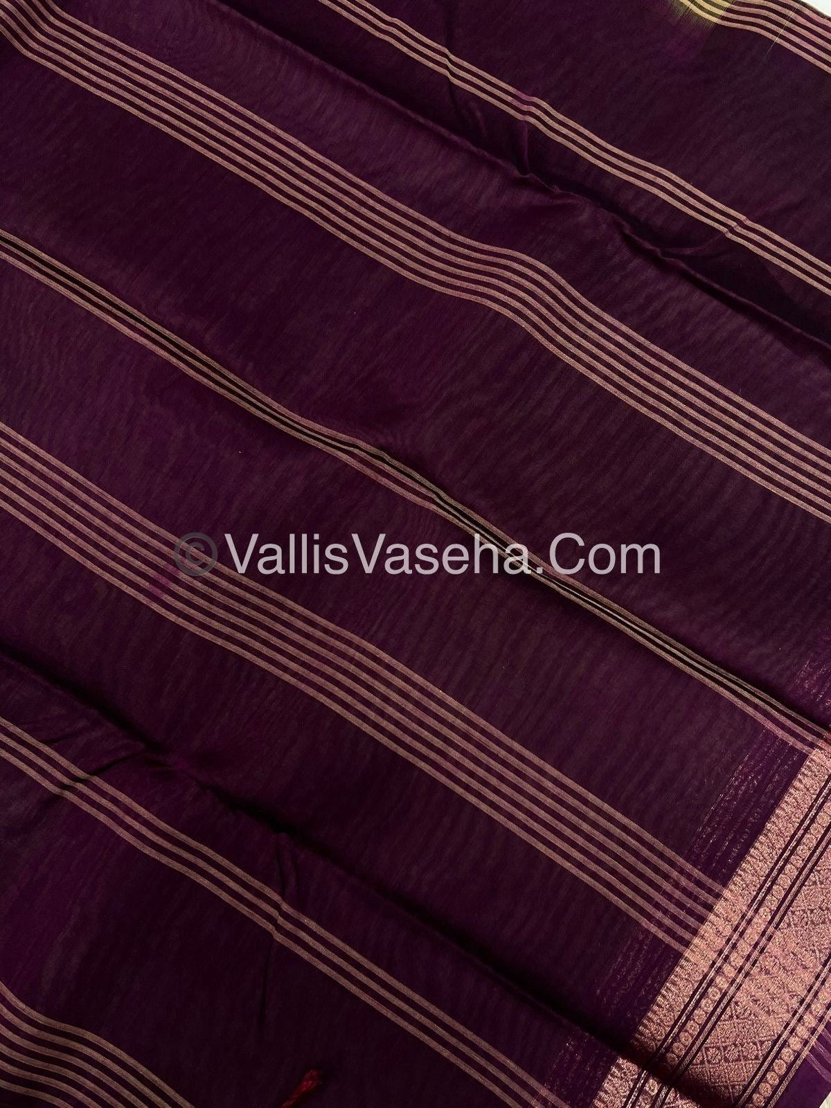 Dhaka Cotton Saree - VVDCS002