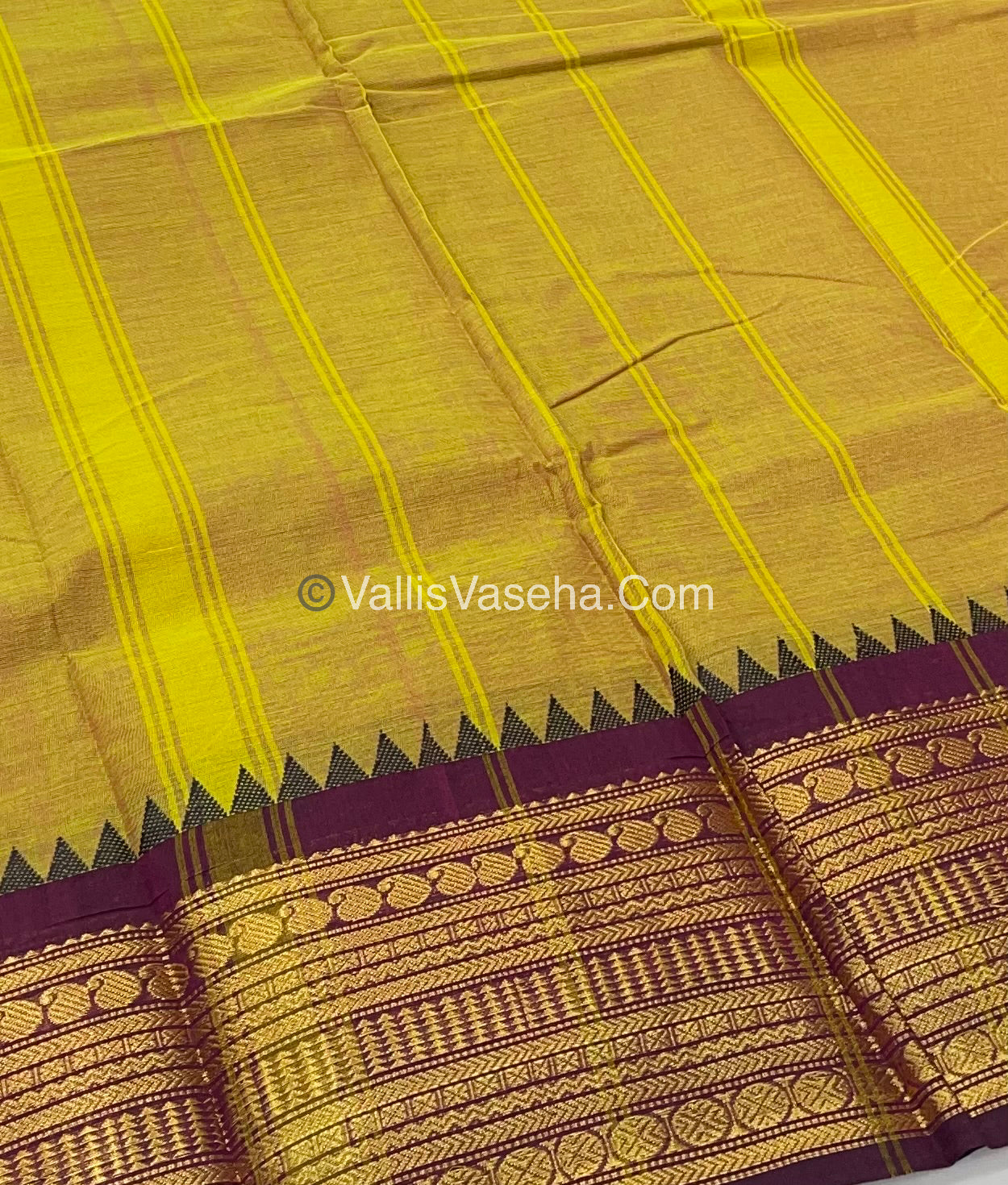 Kanchi Cotton Saree - VVKCS008
