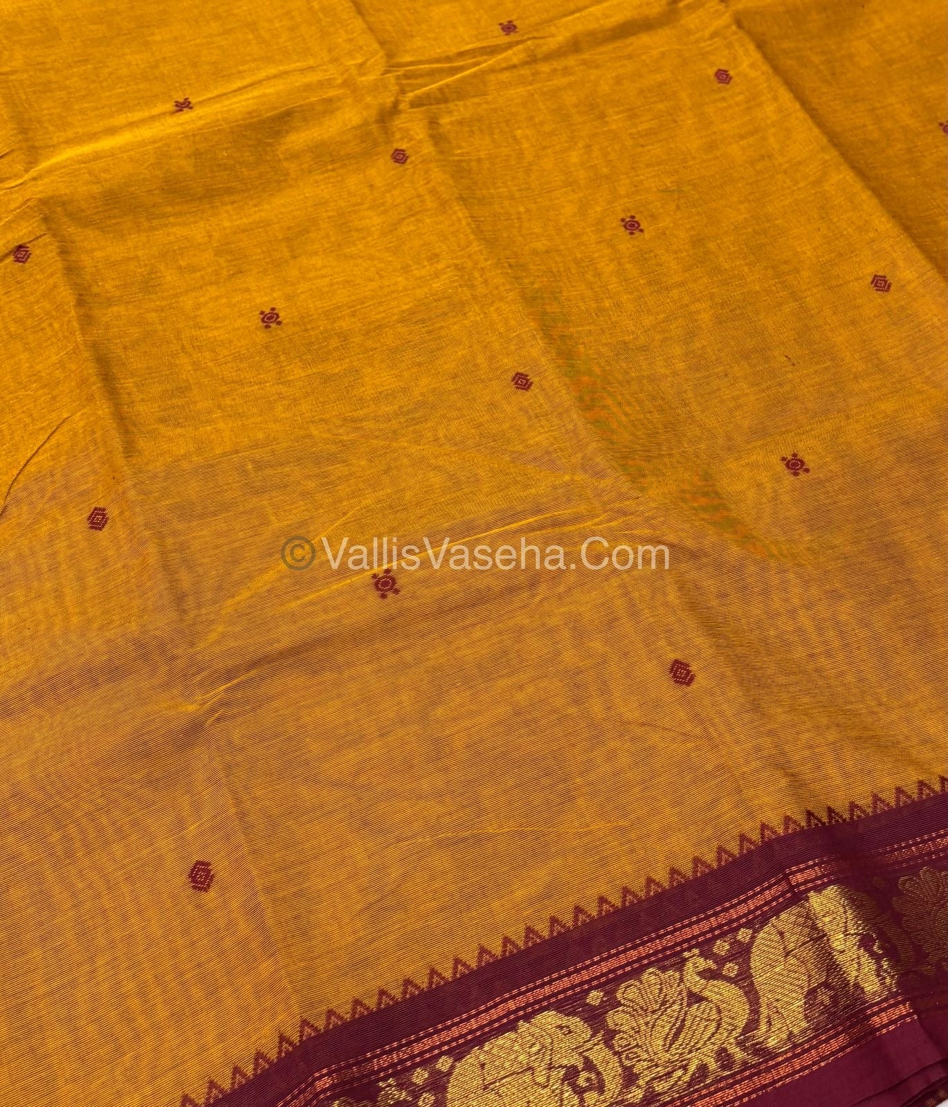 Kanchi Cotton Saree - VVKCS017