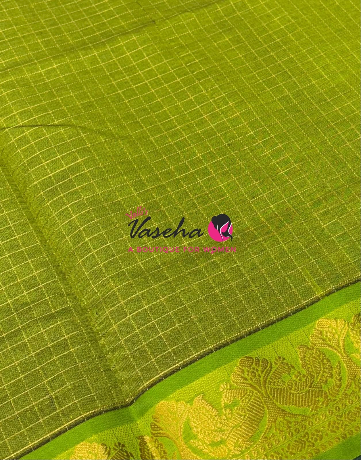 Semi Silk Cotton Saree | Lakshadeepam |VVSSC009