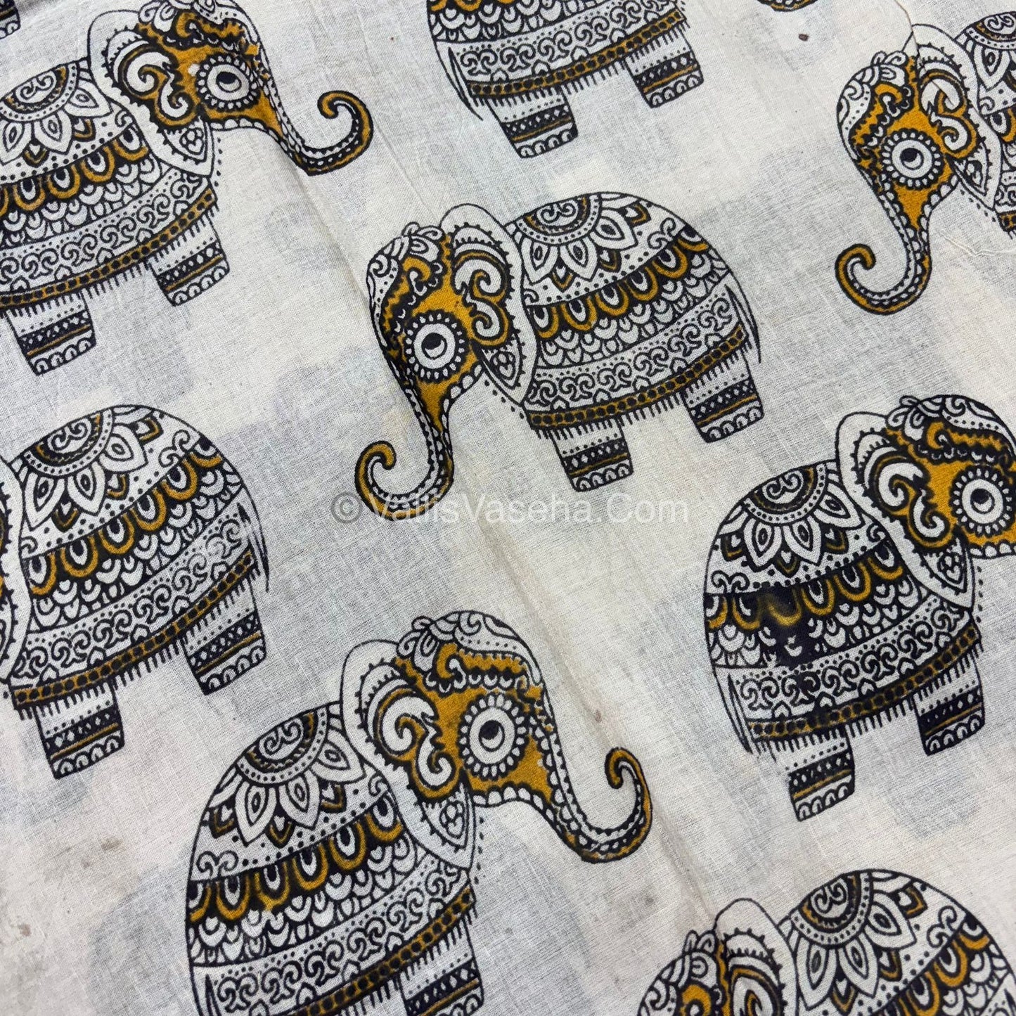 Pure Kalamkari Cotton Saree - VVPKC002