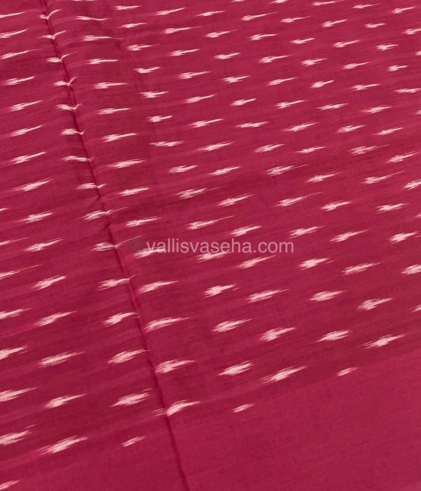 Ikkat Mercerised Cotton Saree - VVIKS001