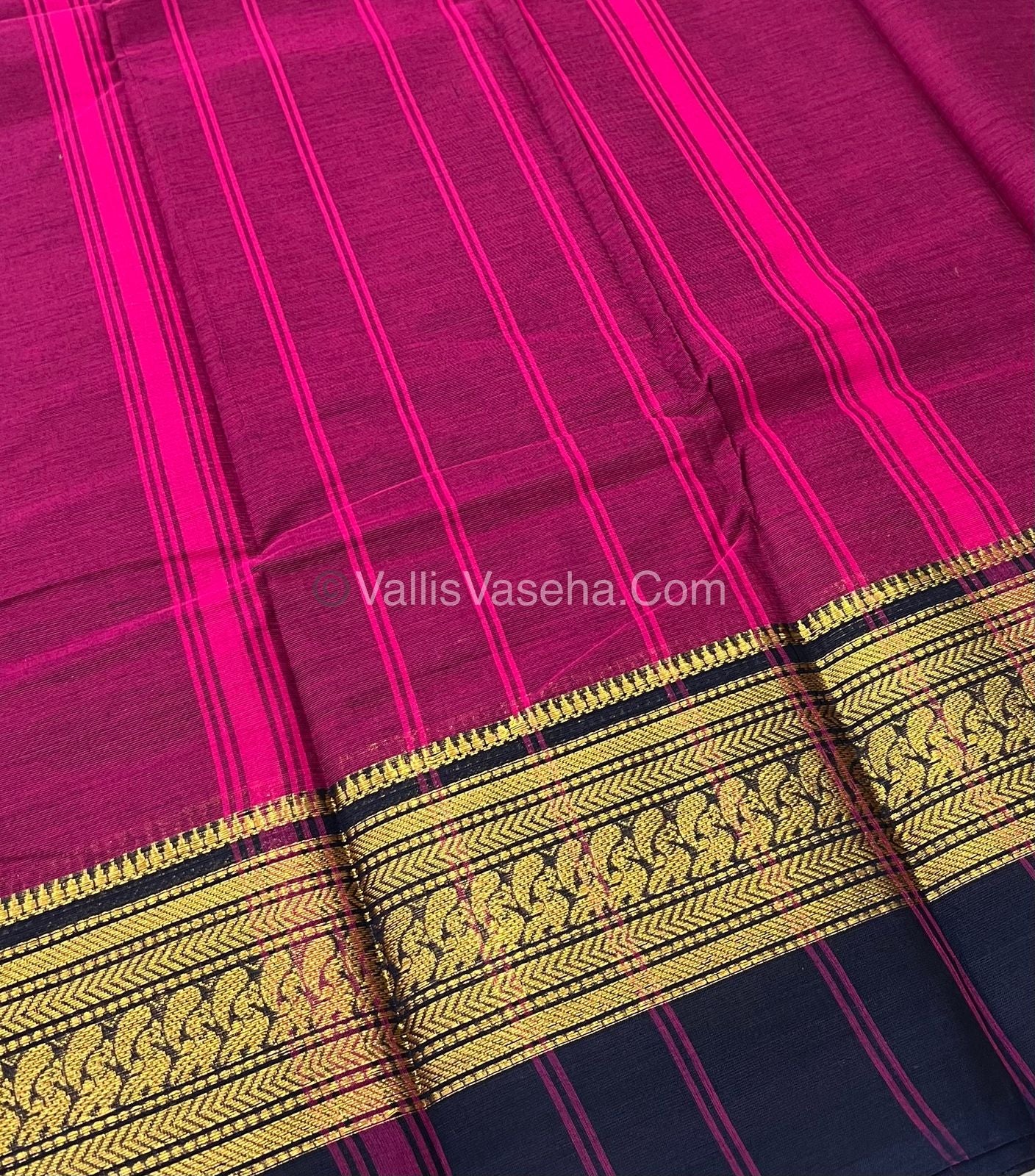 Kanchi Cotton Saree - VVKCS007