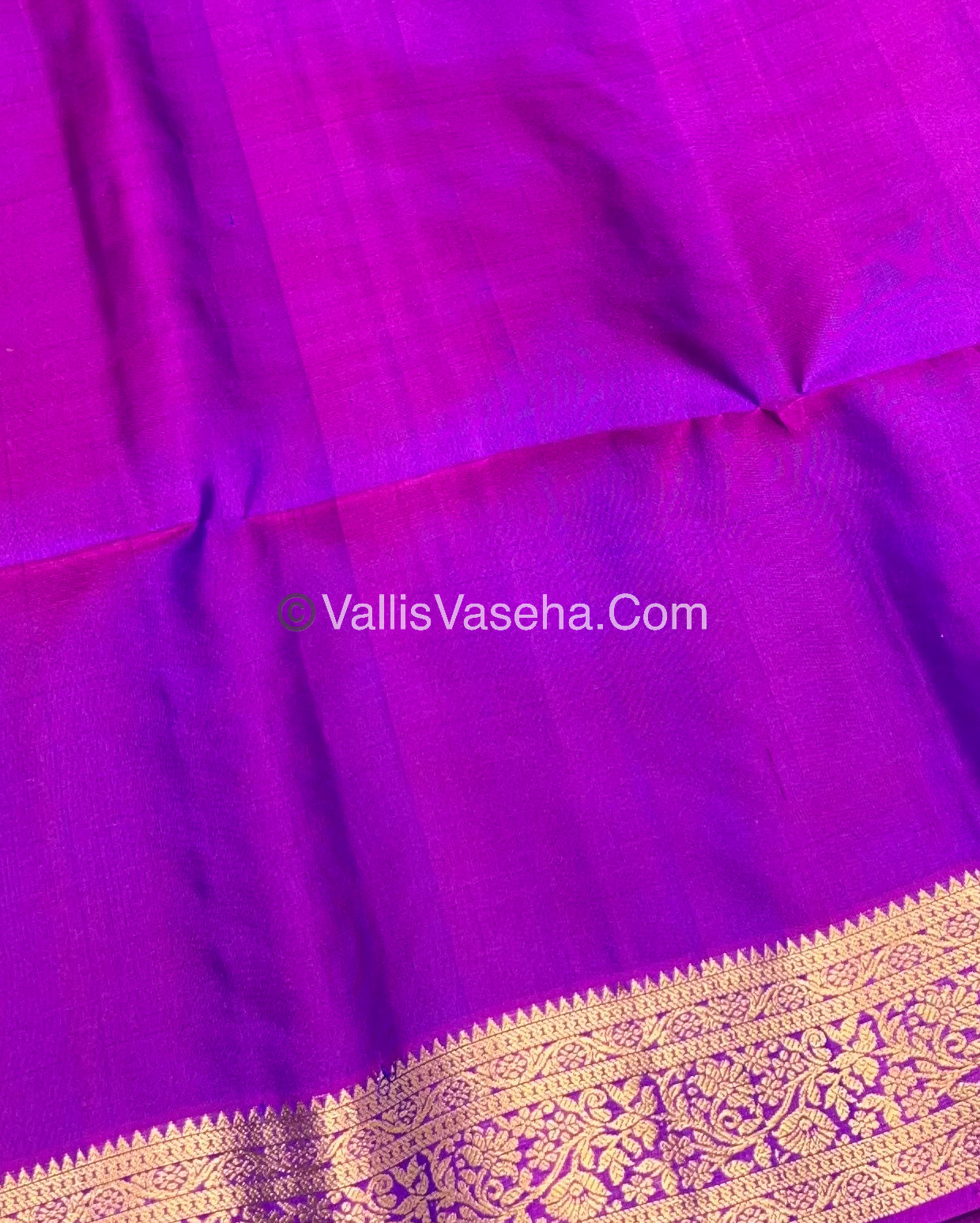Pure Soft Silk Saree - Kanchi Border - VVPSS033