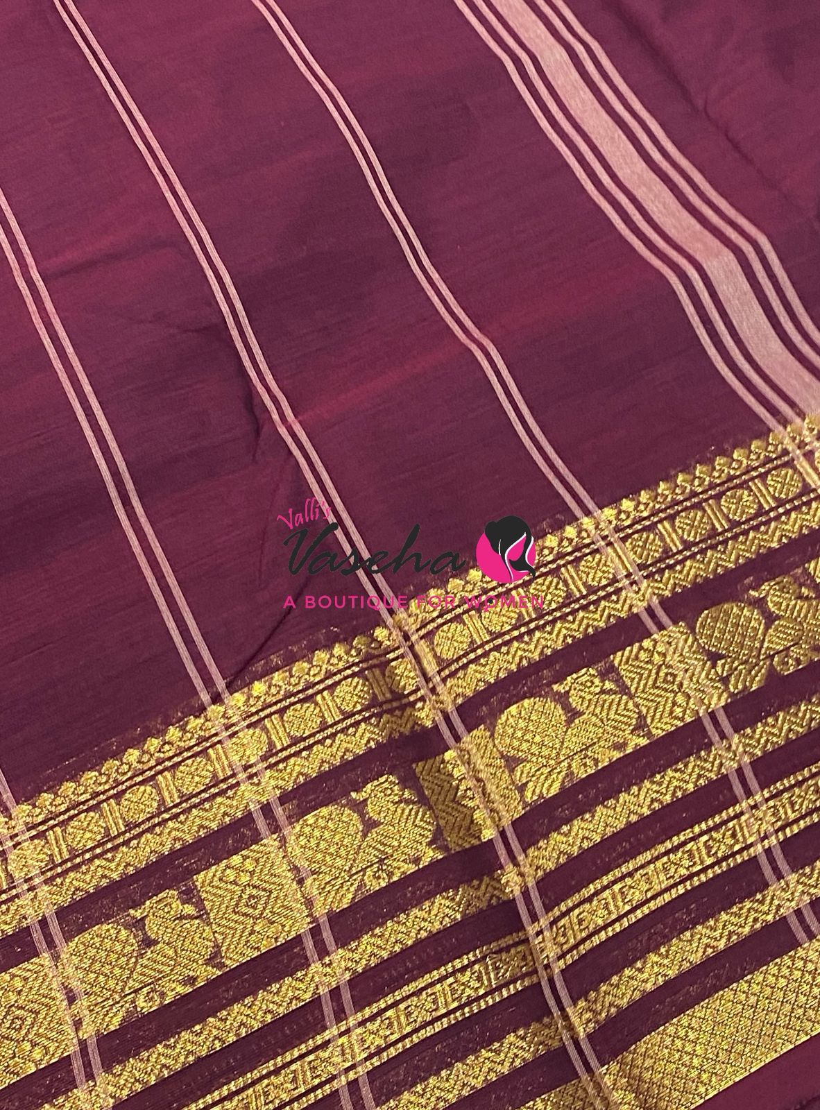 Kanchi Cotton Saree - VVKCS032