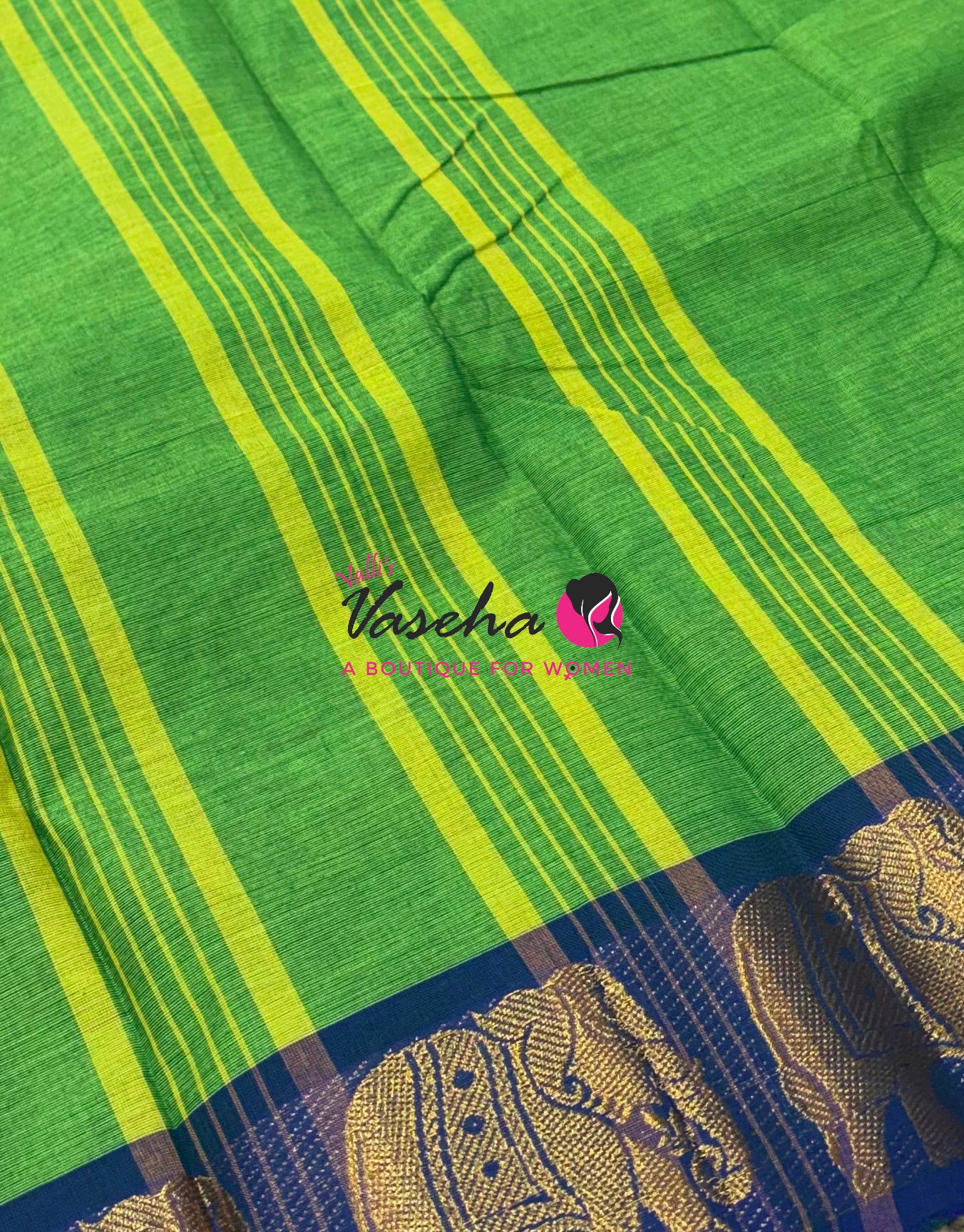 Kanchi Cotton Saree - VVKCS028