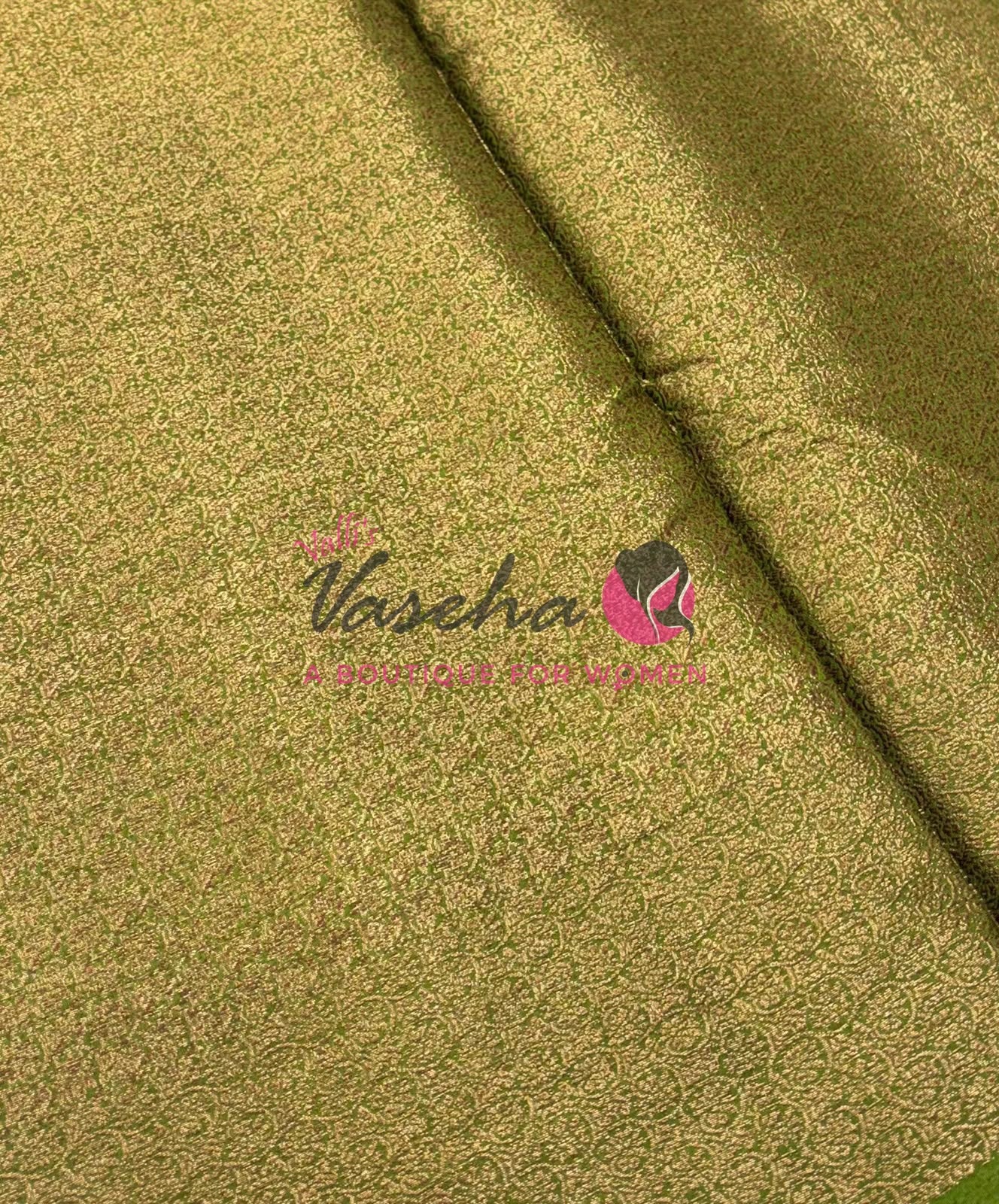 Bamboo Silk Saree- Purple with Green Shade - VVBSS014