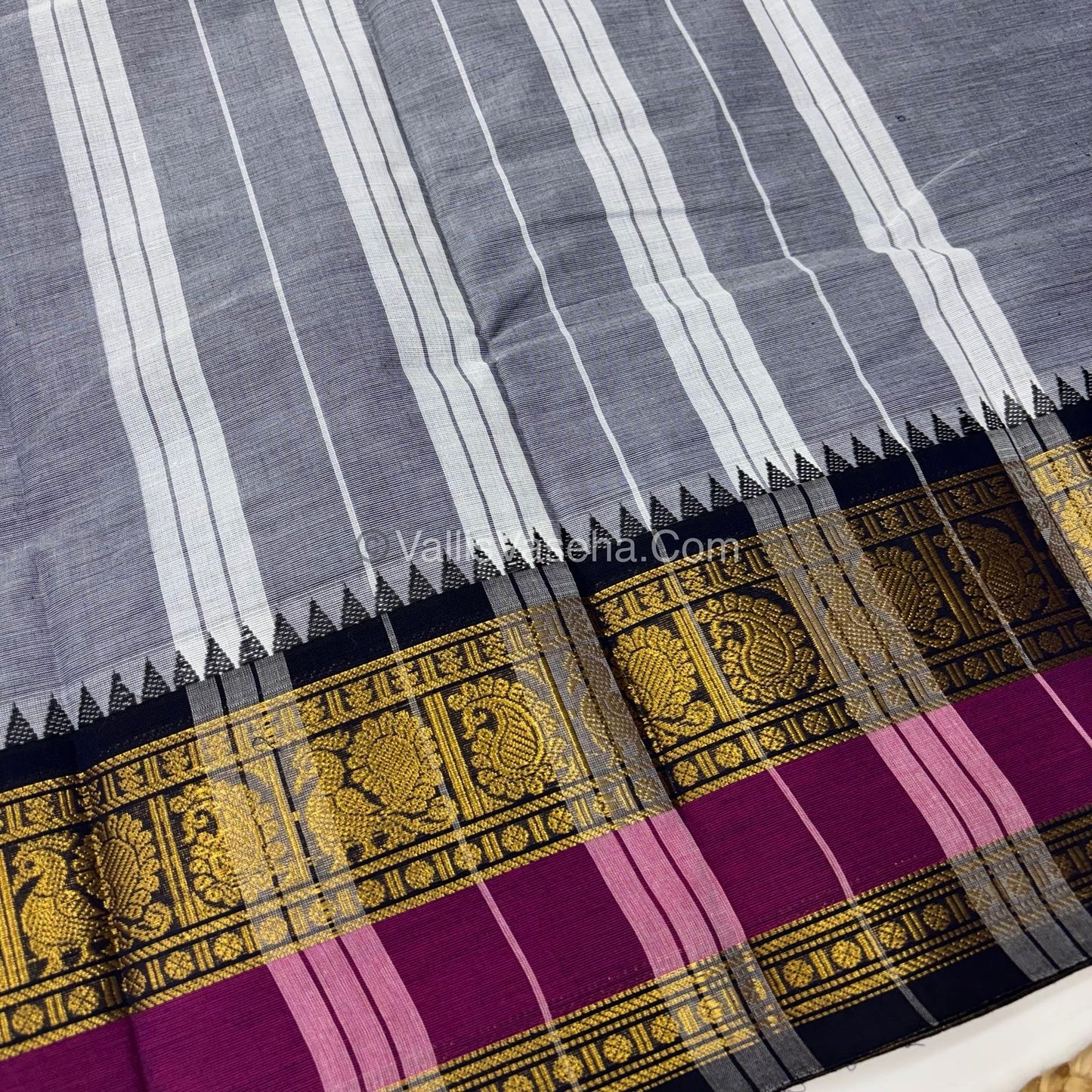 Kanchi Cotton Saree - VVKCS018