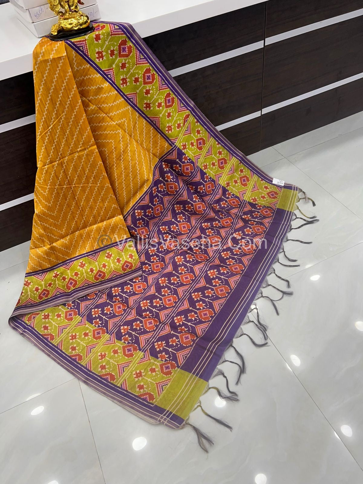 Semi Tussar Saree - VVSTS009