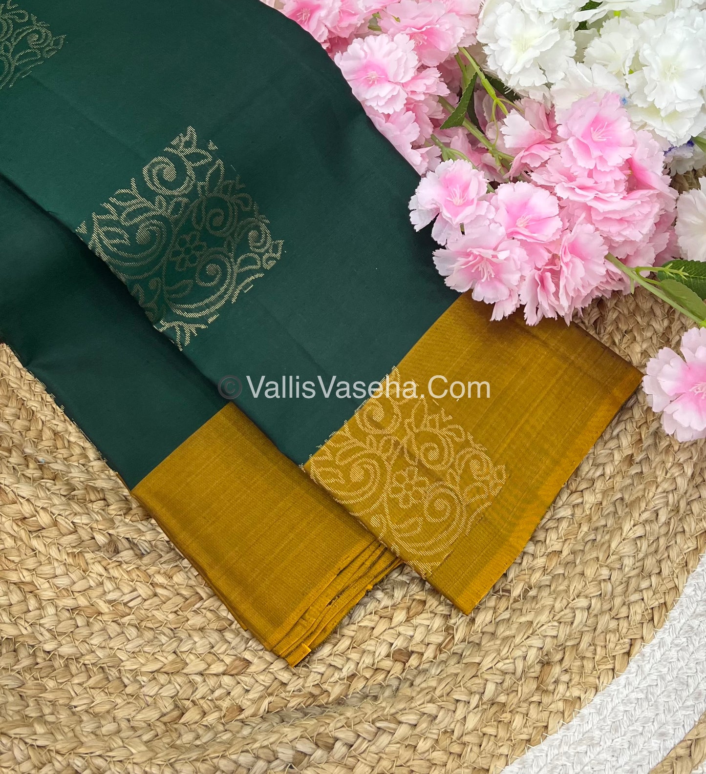 Half Mix - Pure Soft Silk Saree - VVPSS030