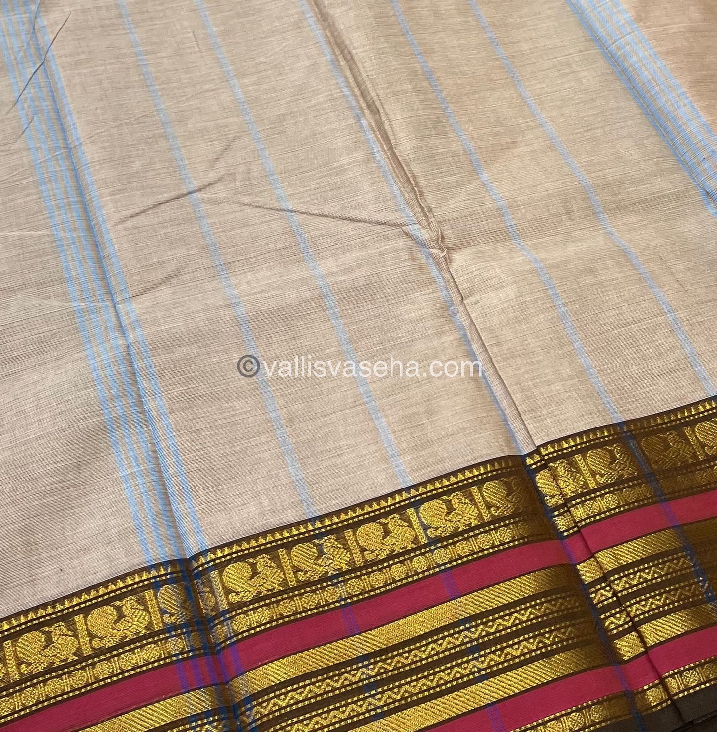Kanchi Cotton Saree - VVKCS009