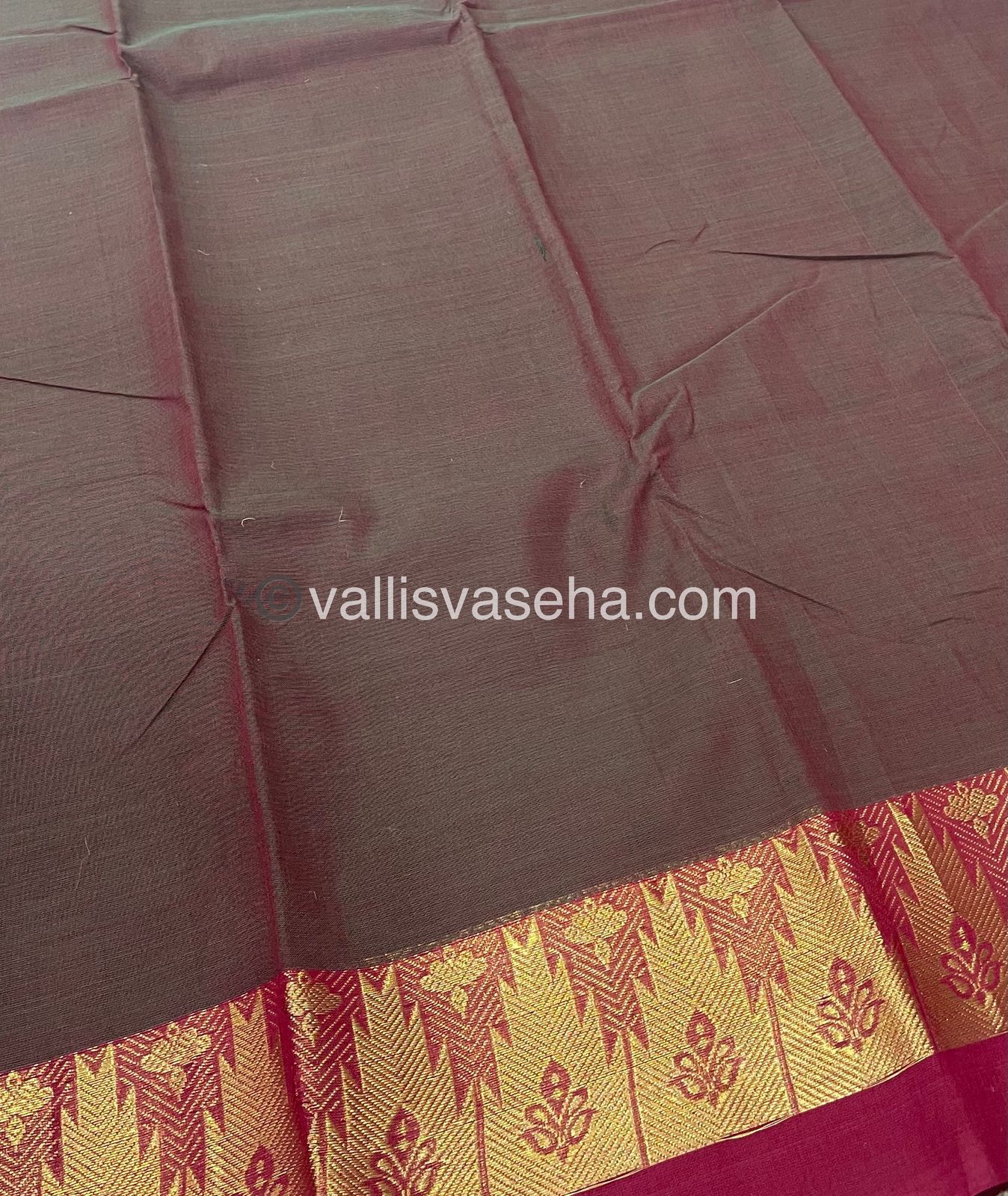 Kanchi Cotton Saree - VVKCS007