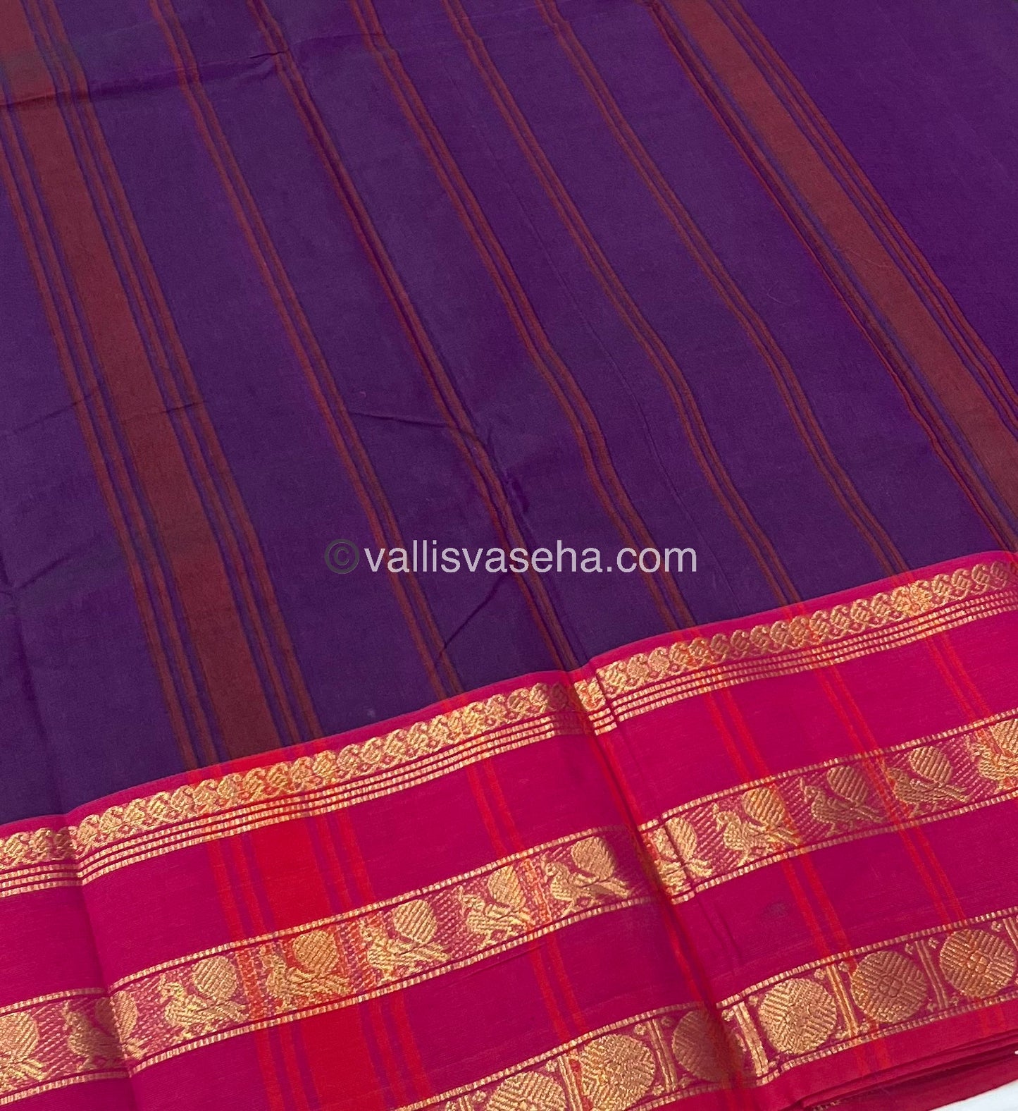 Kanchi Cotton Saree - VVKCS009