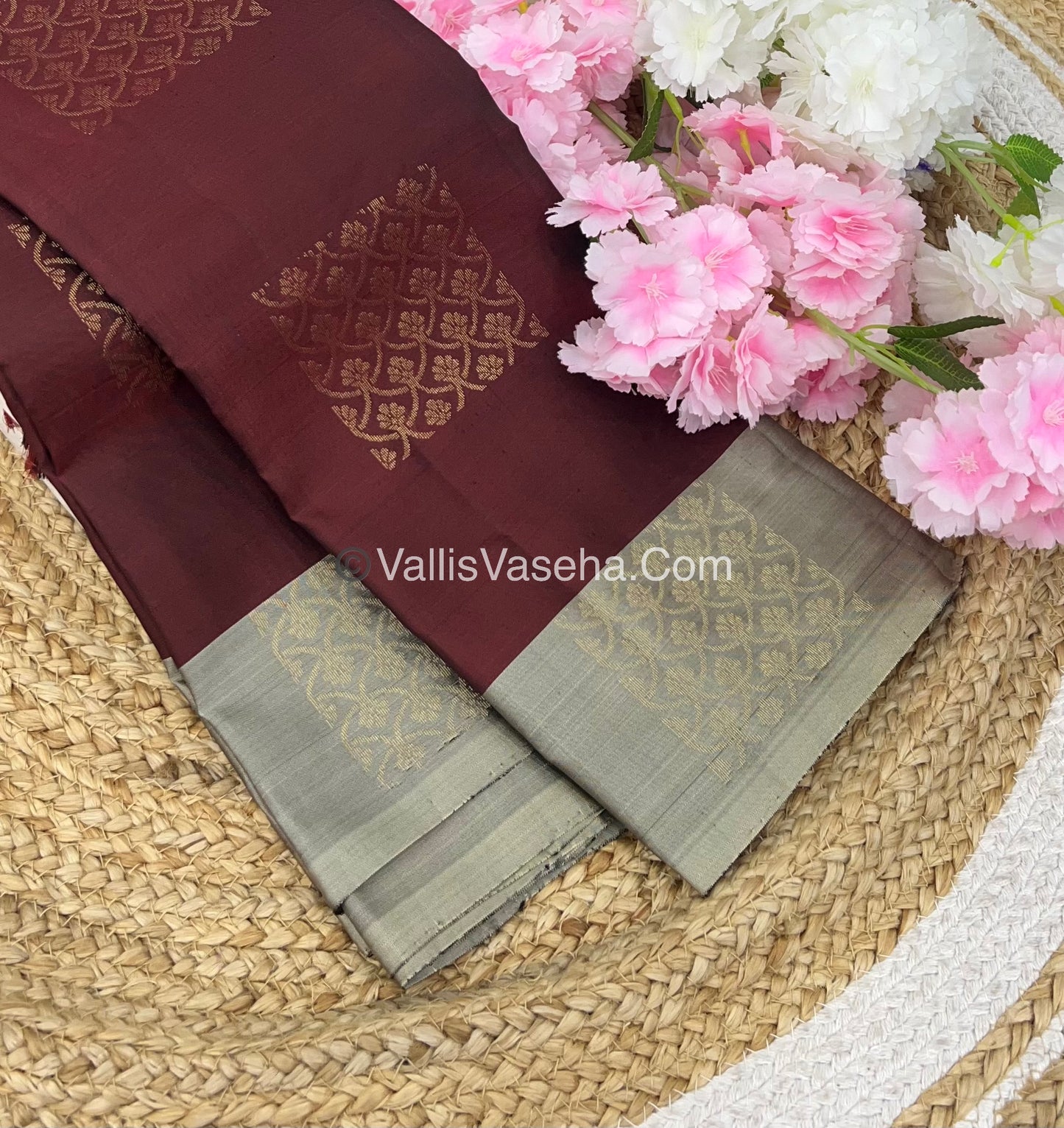 Half Mix - Pure Soft Silk Saree - VVPSS030