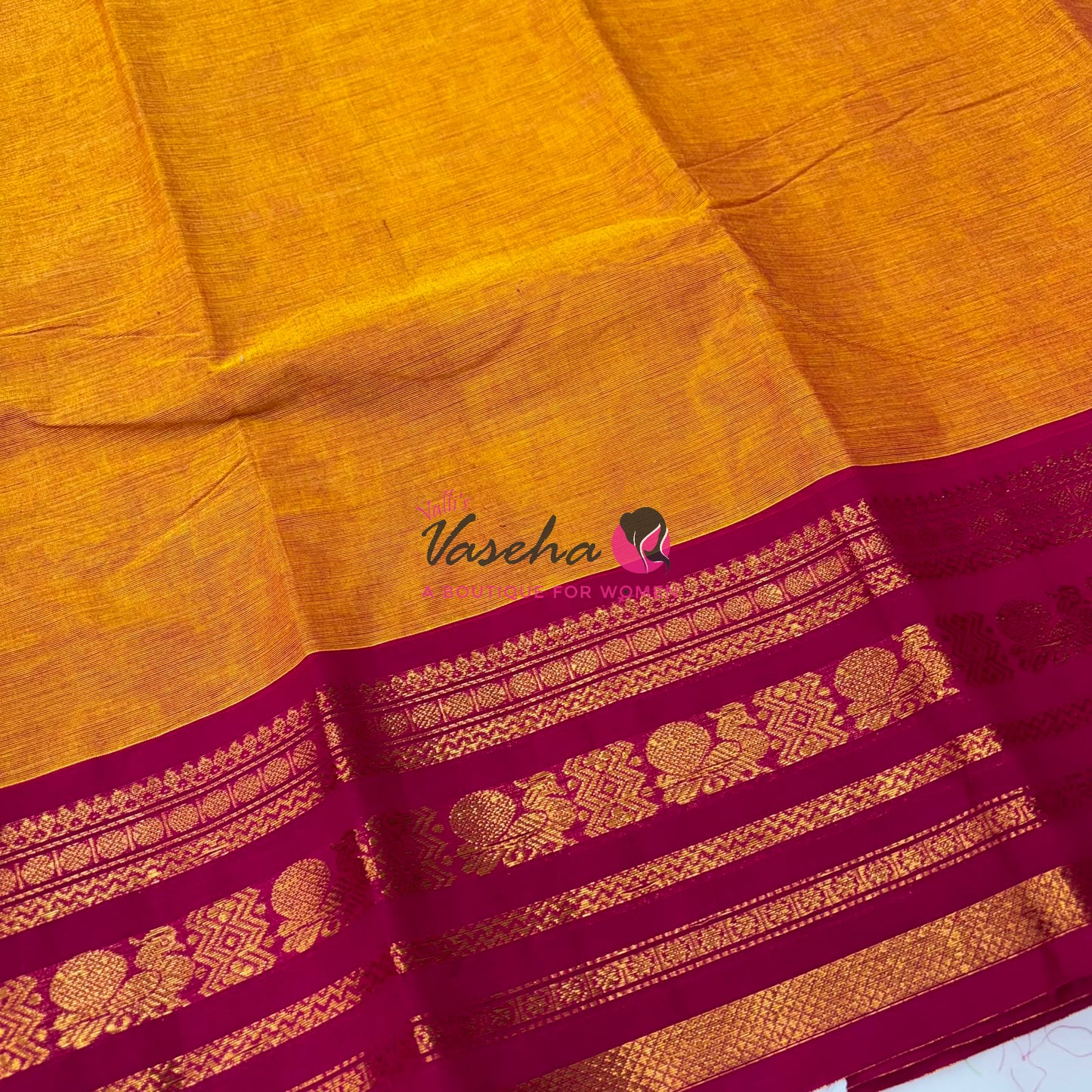 Kanchi Cotton Saree - VVKCS019