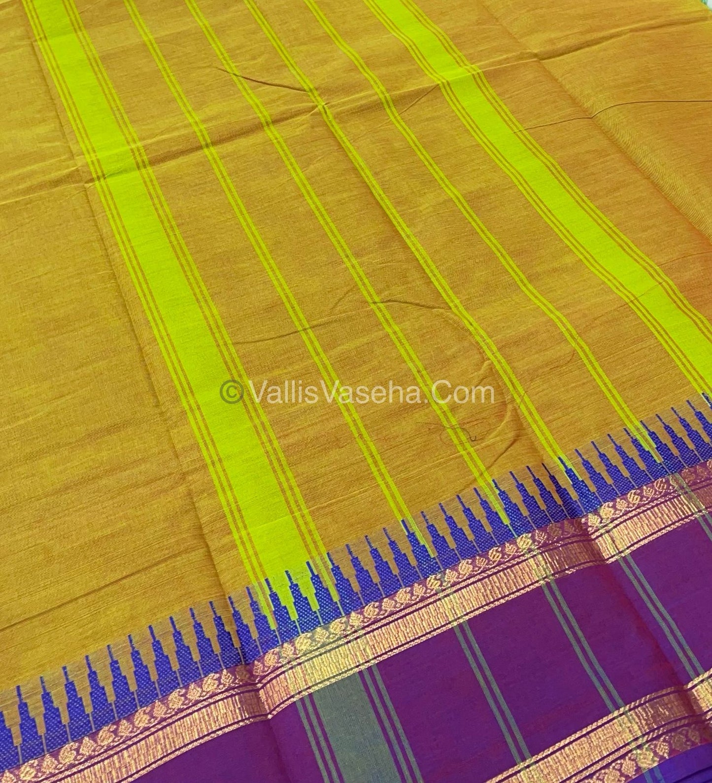 Kanchi Cotton Saree - VVKCS010