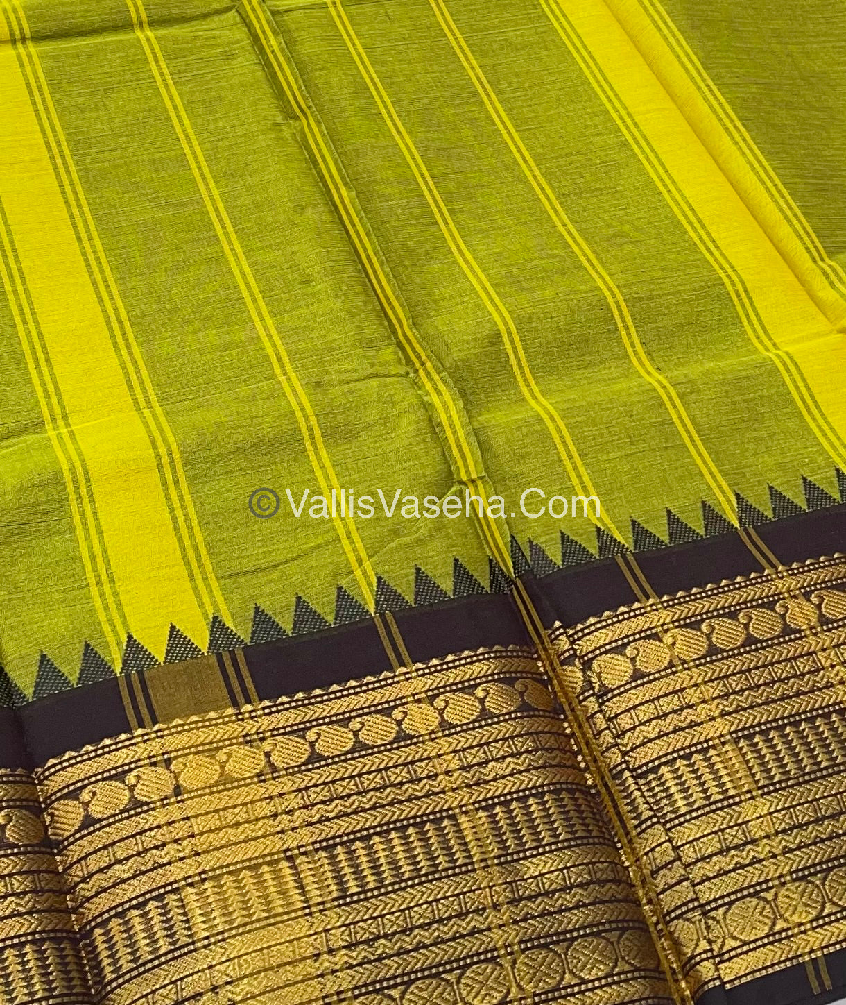 Kanchi Cotton Saree - VVKCS008