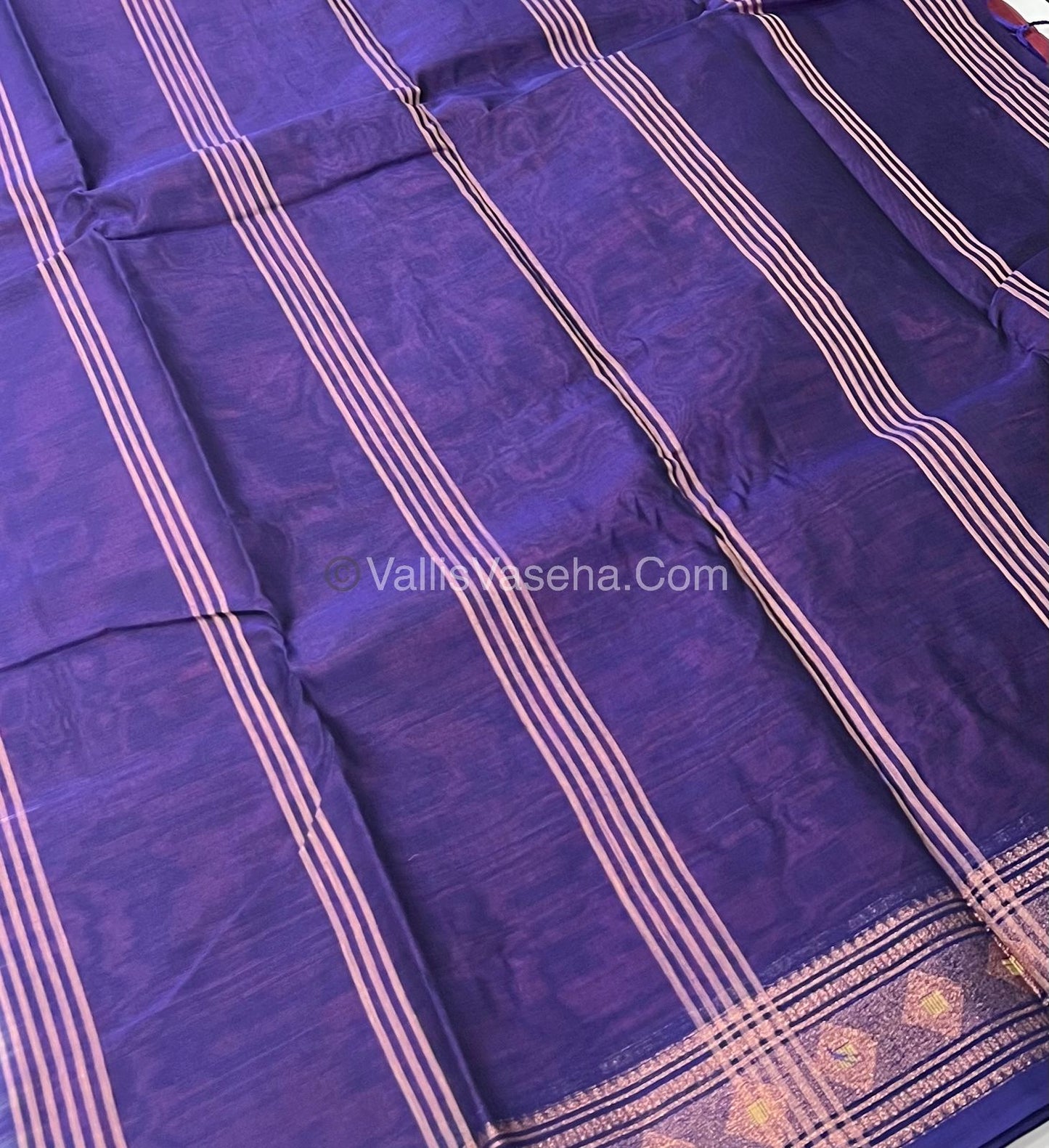 Dhaka Cotton Saree - VVDCS001