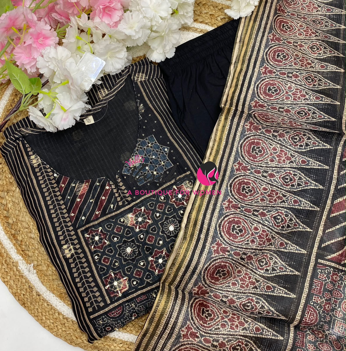 Ready Made - Salwar, Kameez & Duppatta(3pc) - Printed - VVRBS008
