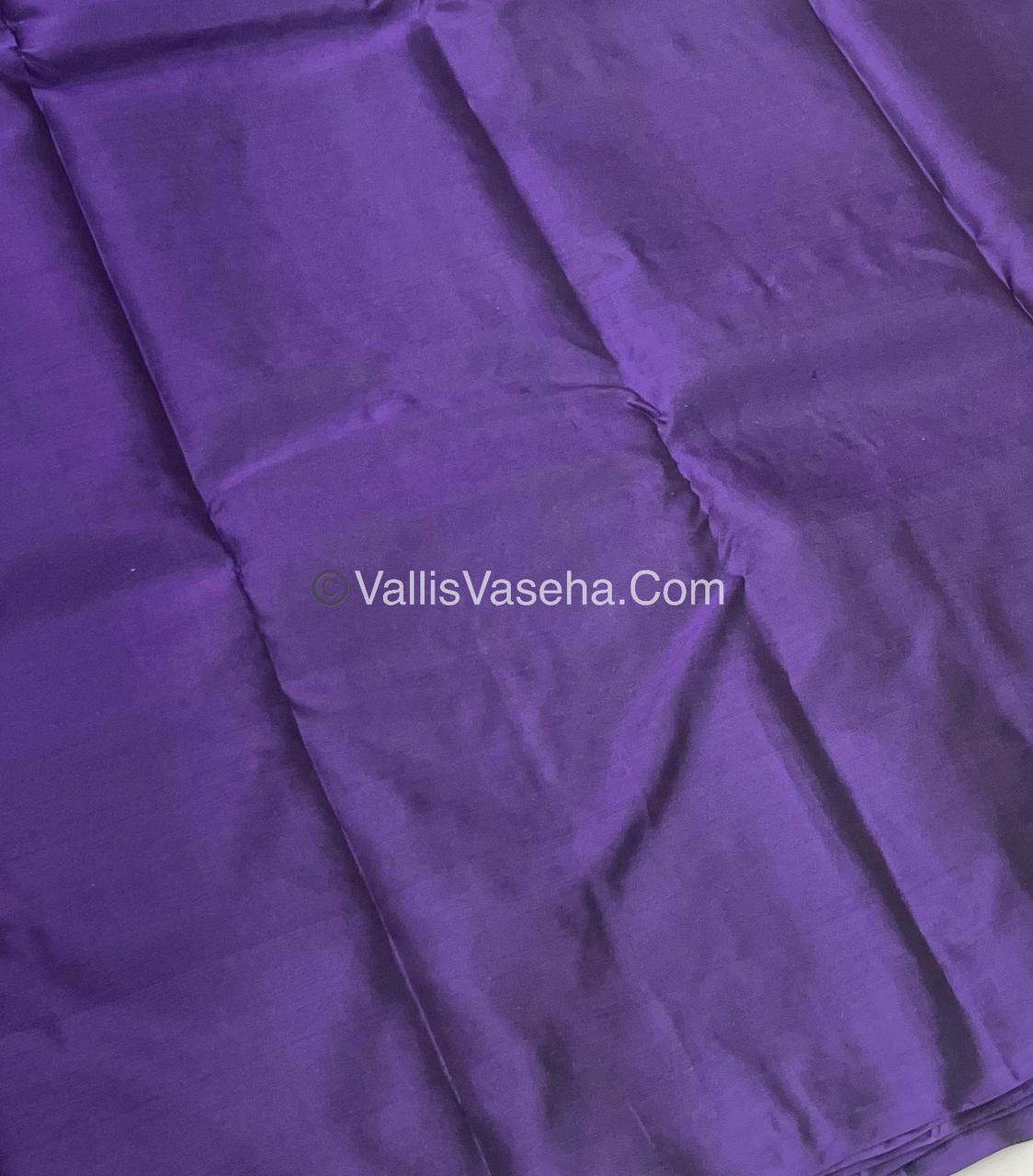 Half Mix - Pure Soft Silk Saree - VVPSS040
