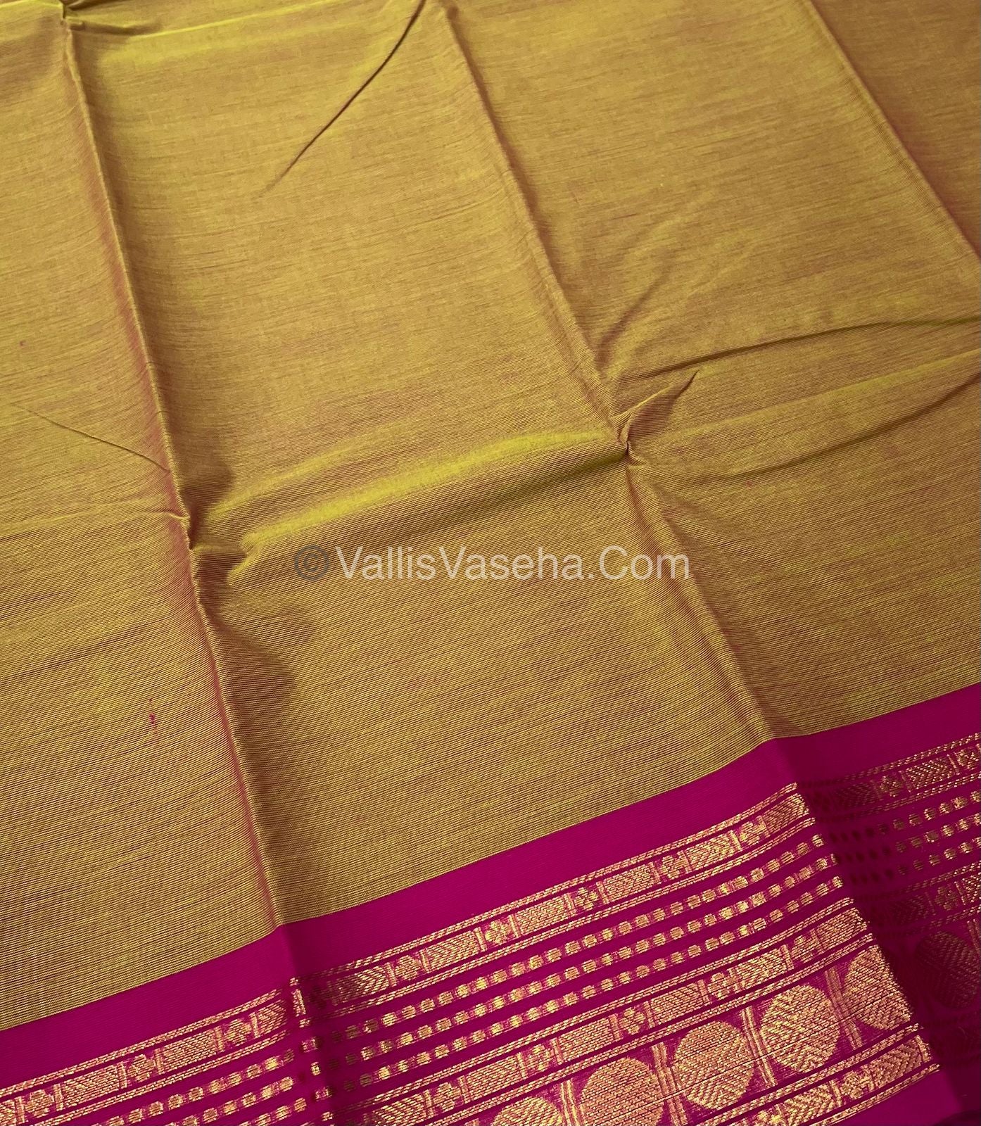 Kanchi Cotton Saree - VVKCS007