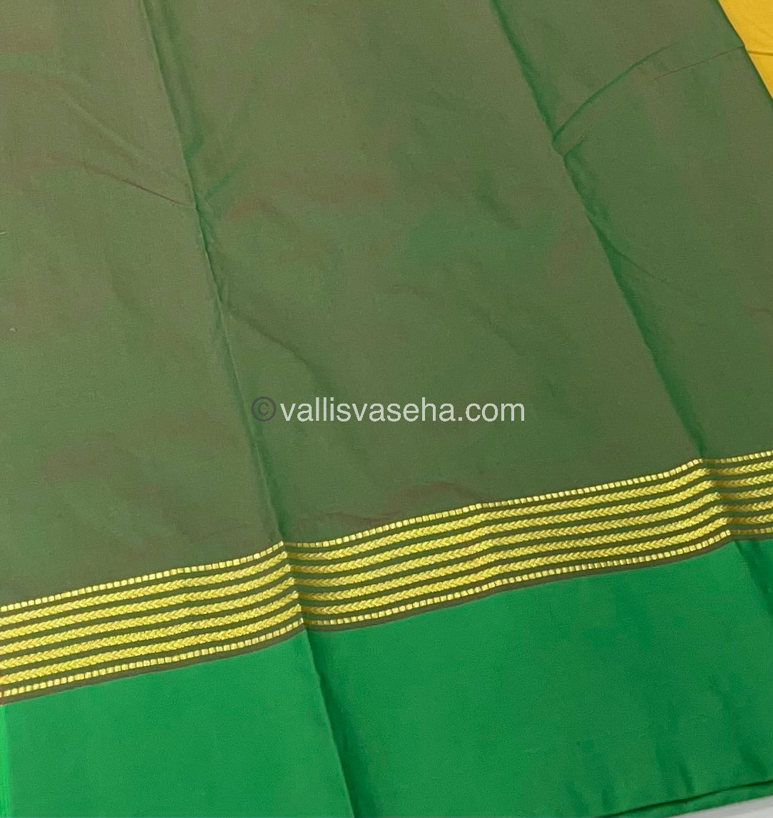 Semi Silk Saree - Kanchi Pattu Style - VVSSS004