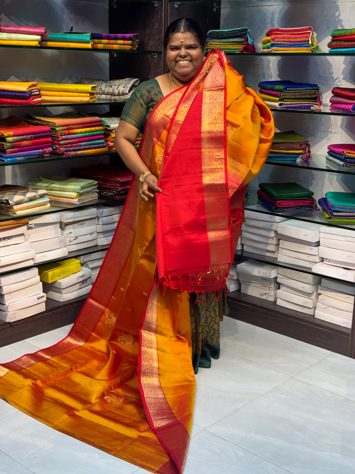 Pure Soft Silk Saree - Kanchi Border - VVPSS015
