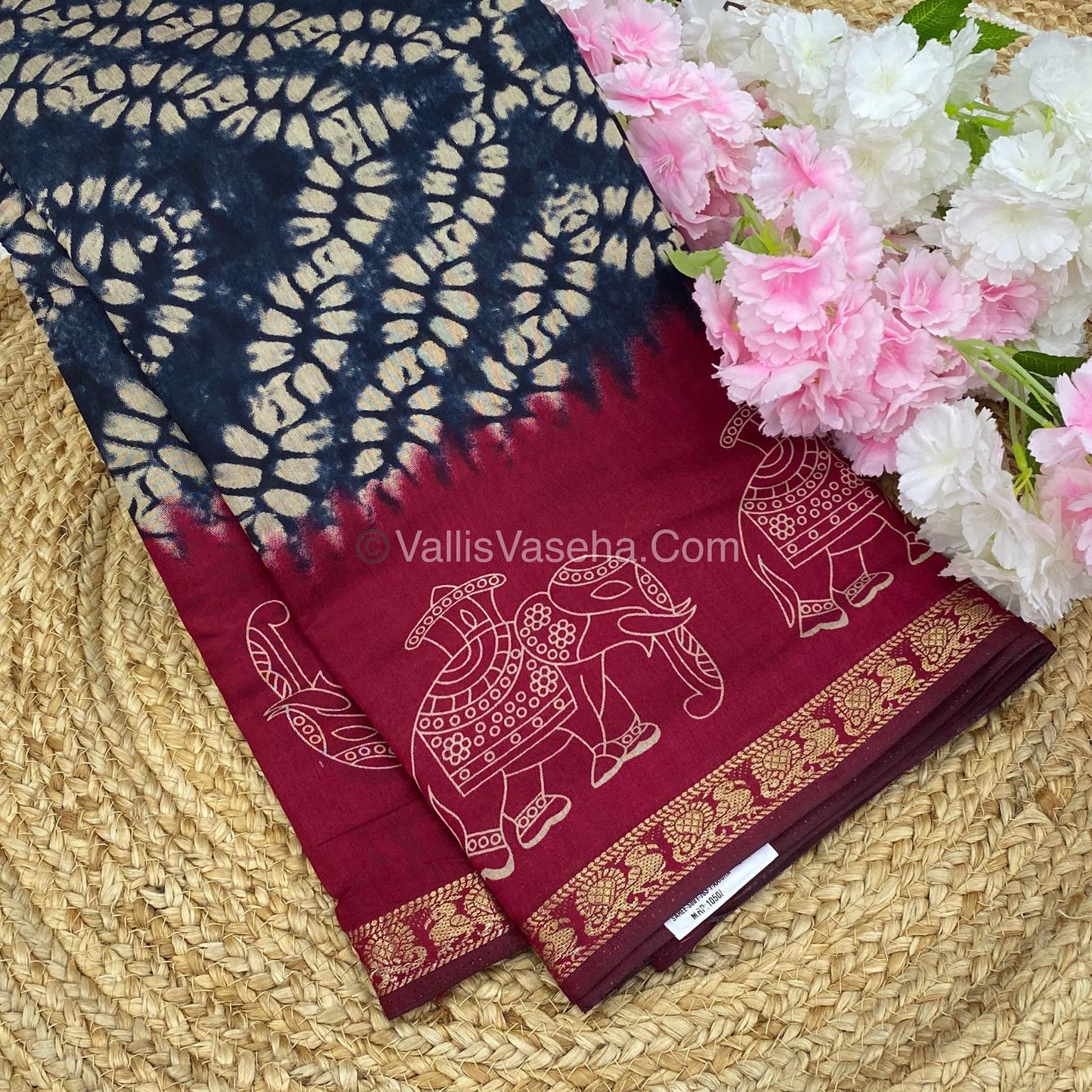 Mangalgiri Silk - Shibori Prints - VVMS002
