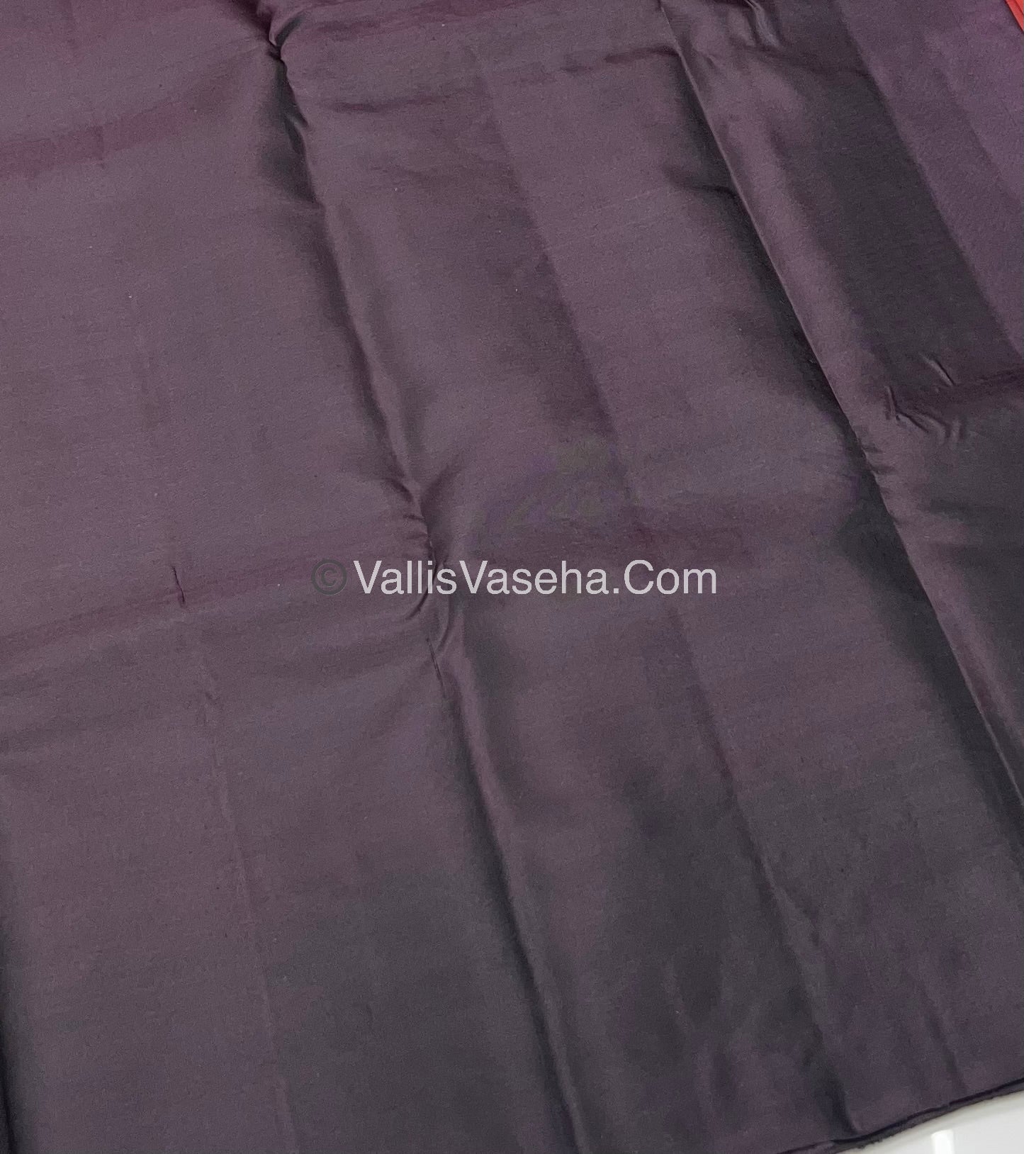 Half Mix - Pure Soft Silk Saree - VVPSS030
