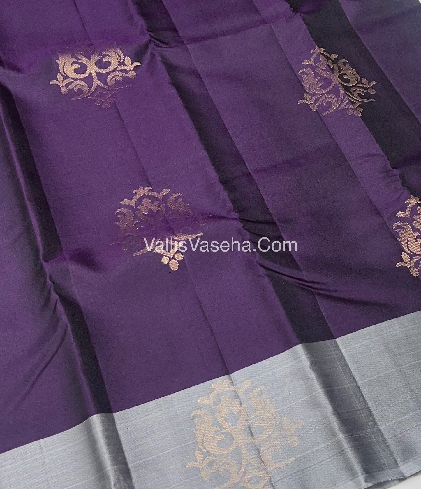 Half Mix - Pure Soft Silk Saree - VVPSS030
