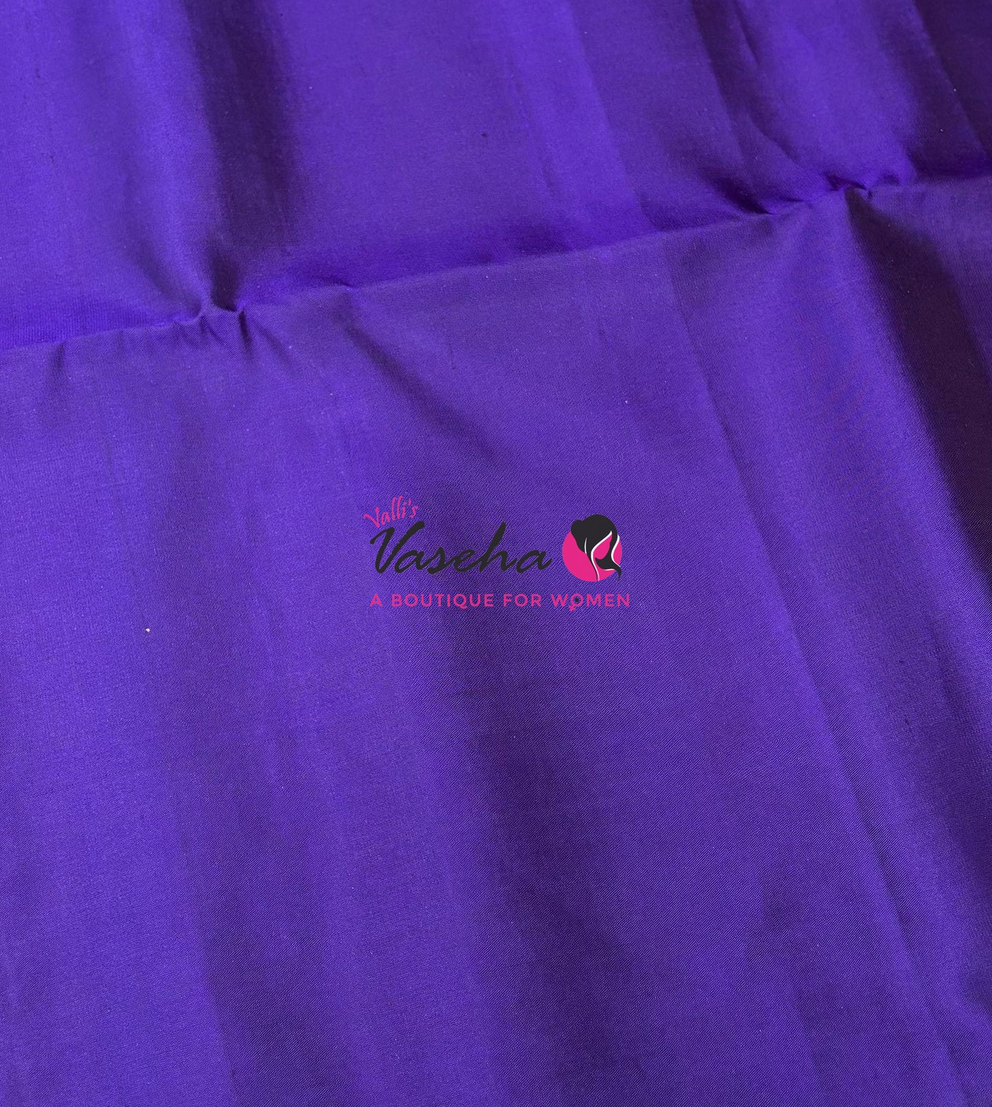 Pure Soft Silk Saree - Border Less - Violetish Purple Shade - VVPSS068