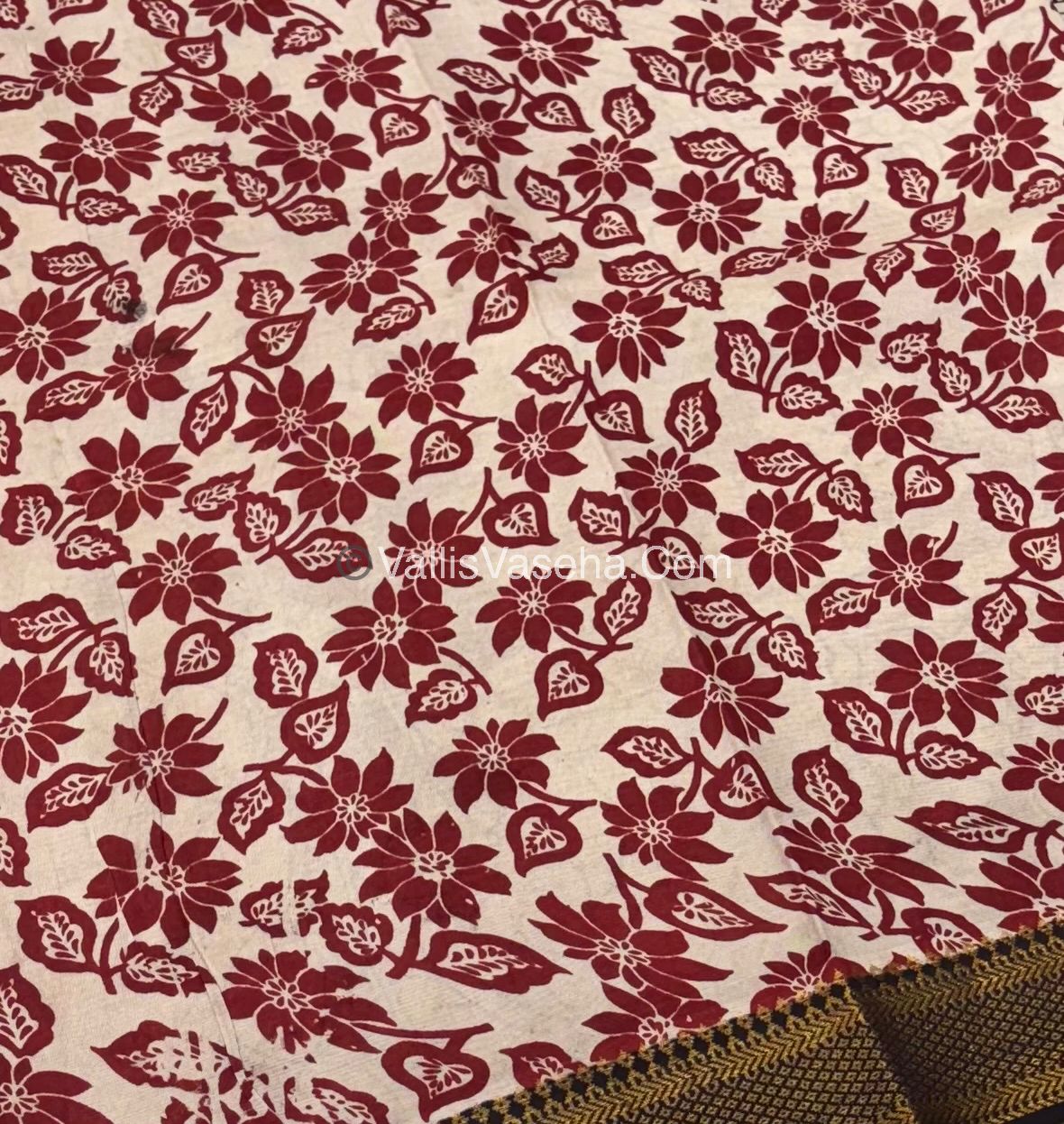 Chennur Silk | Kalamkari Prints | VVCKS006