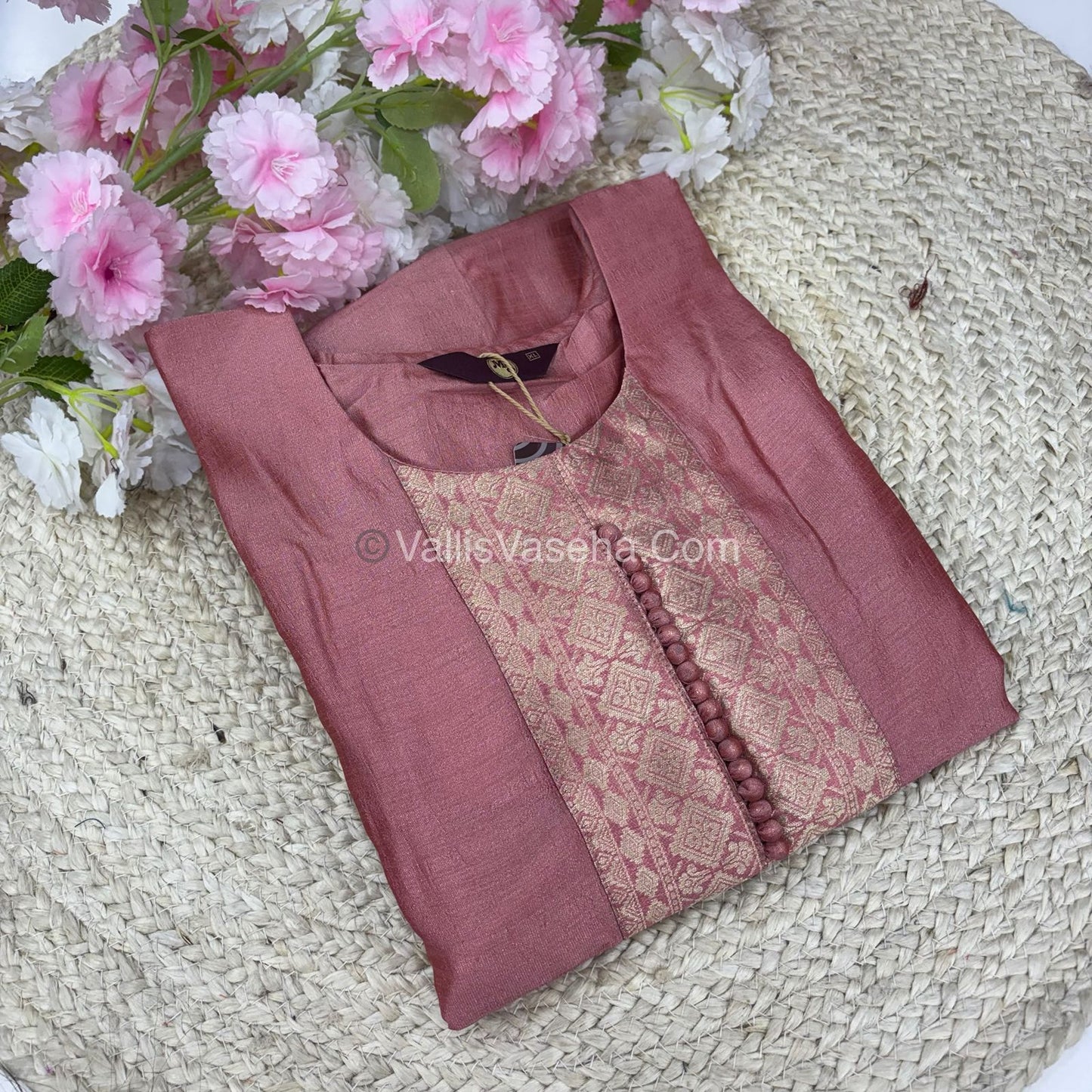 Ready Made - Anarkali - Vichitra Silk - VVRAK001
