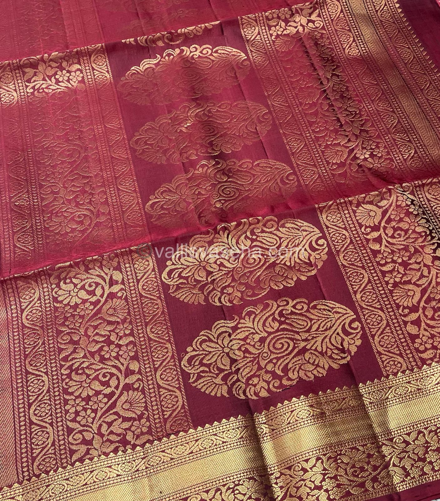Pure Soft Silk Saree - Kanchi Border - VVPSS015
