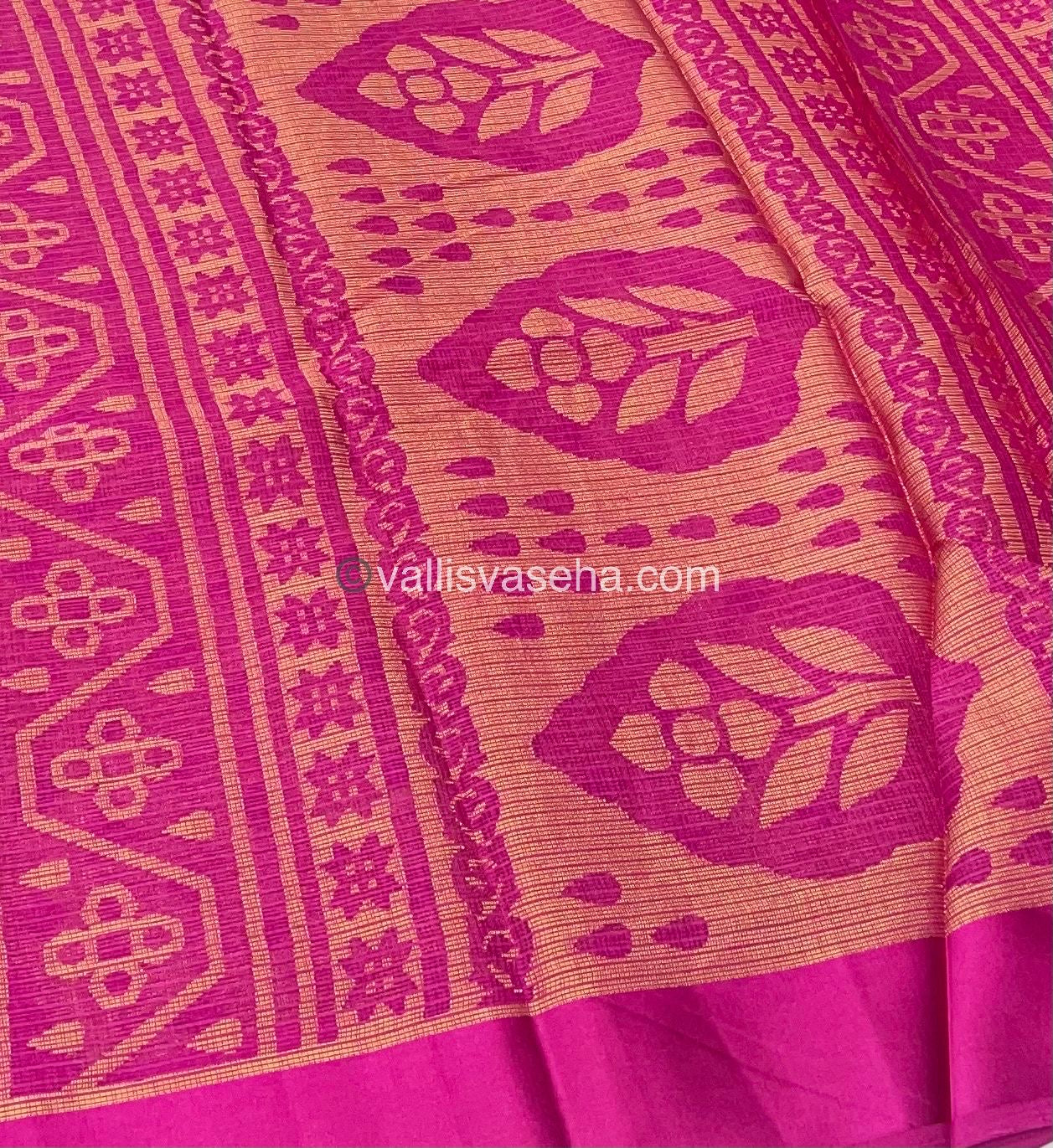 Mixed Cotton Brasso Saree - VVBS001