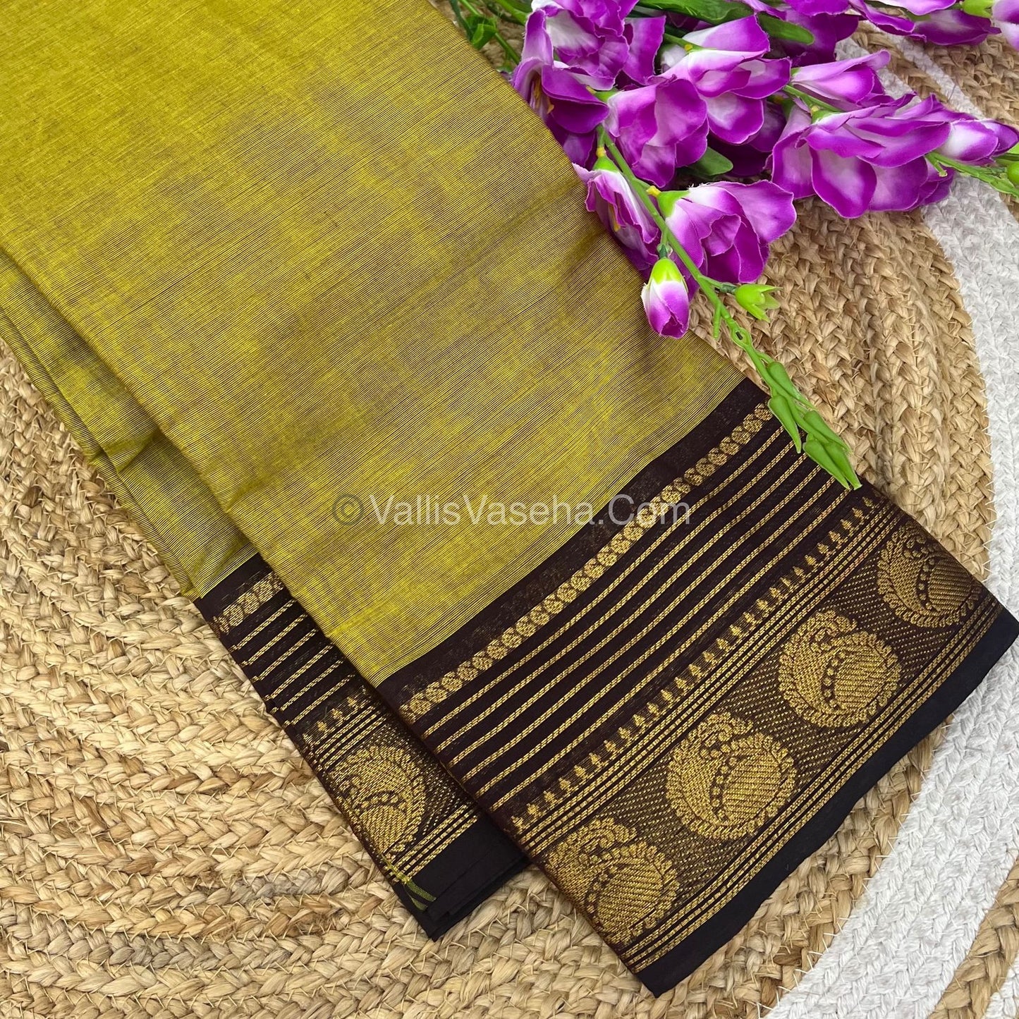 10 Yards - Kanchi Cotton Saree - VVKC901
