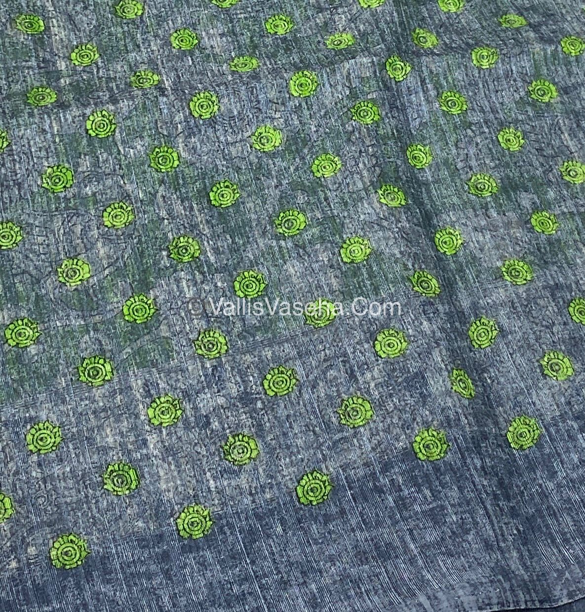 Jute Mixed Cotton Saree | VVJCS001