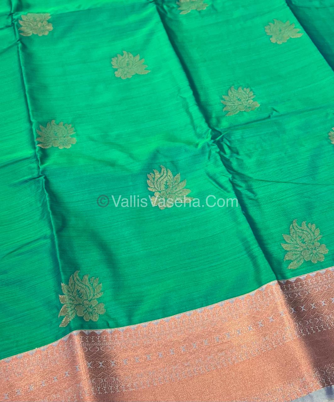 Semi Kanchipuram Soft Silk - VVSSS008